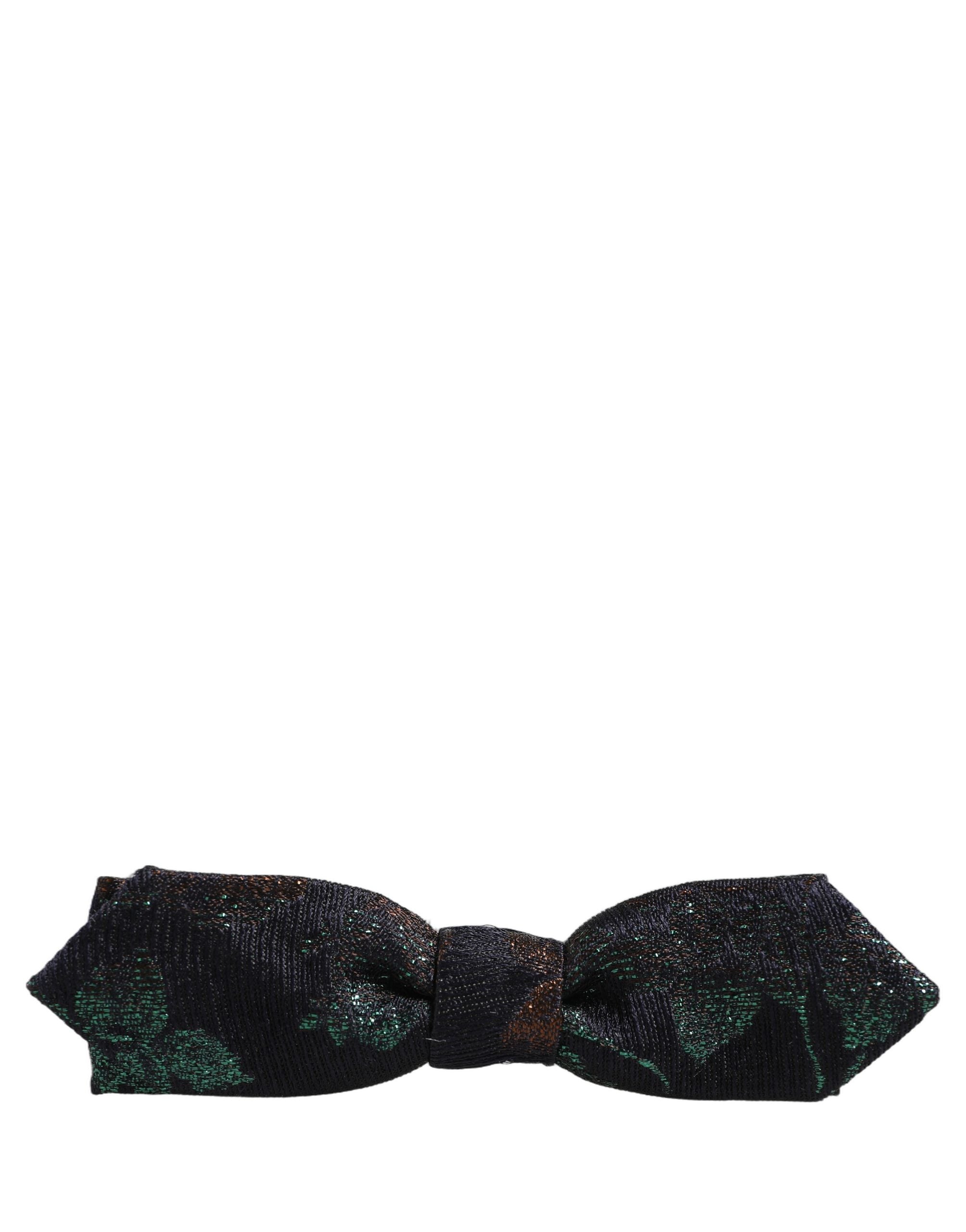 Dolce & Gabbana Men Multicolor 100% Silk Adjustable Neck Papillon Bow Tie Dolce & Gabbana