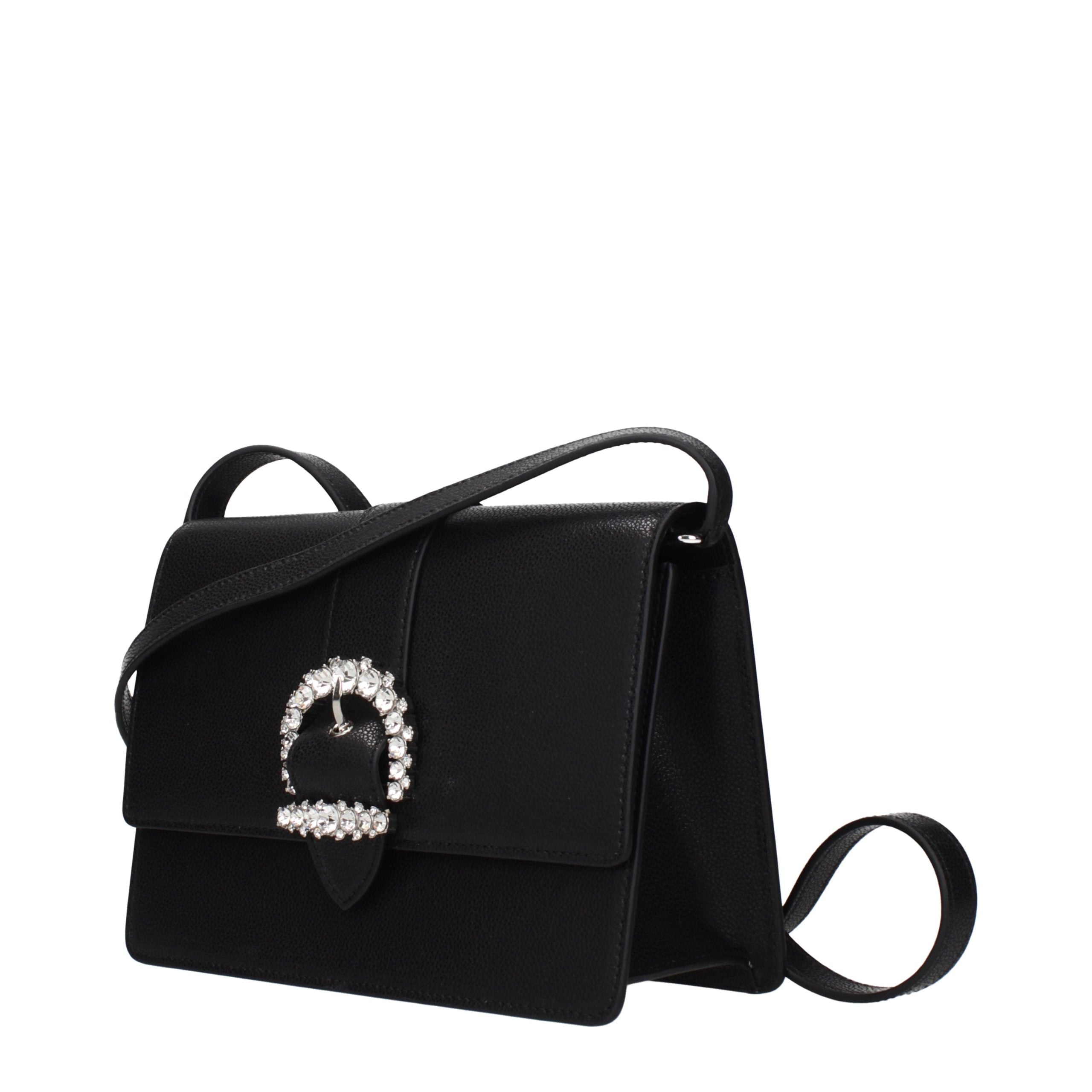 Jimmy Choo Black Leather Crossbody Bag Jimmy Choo