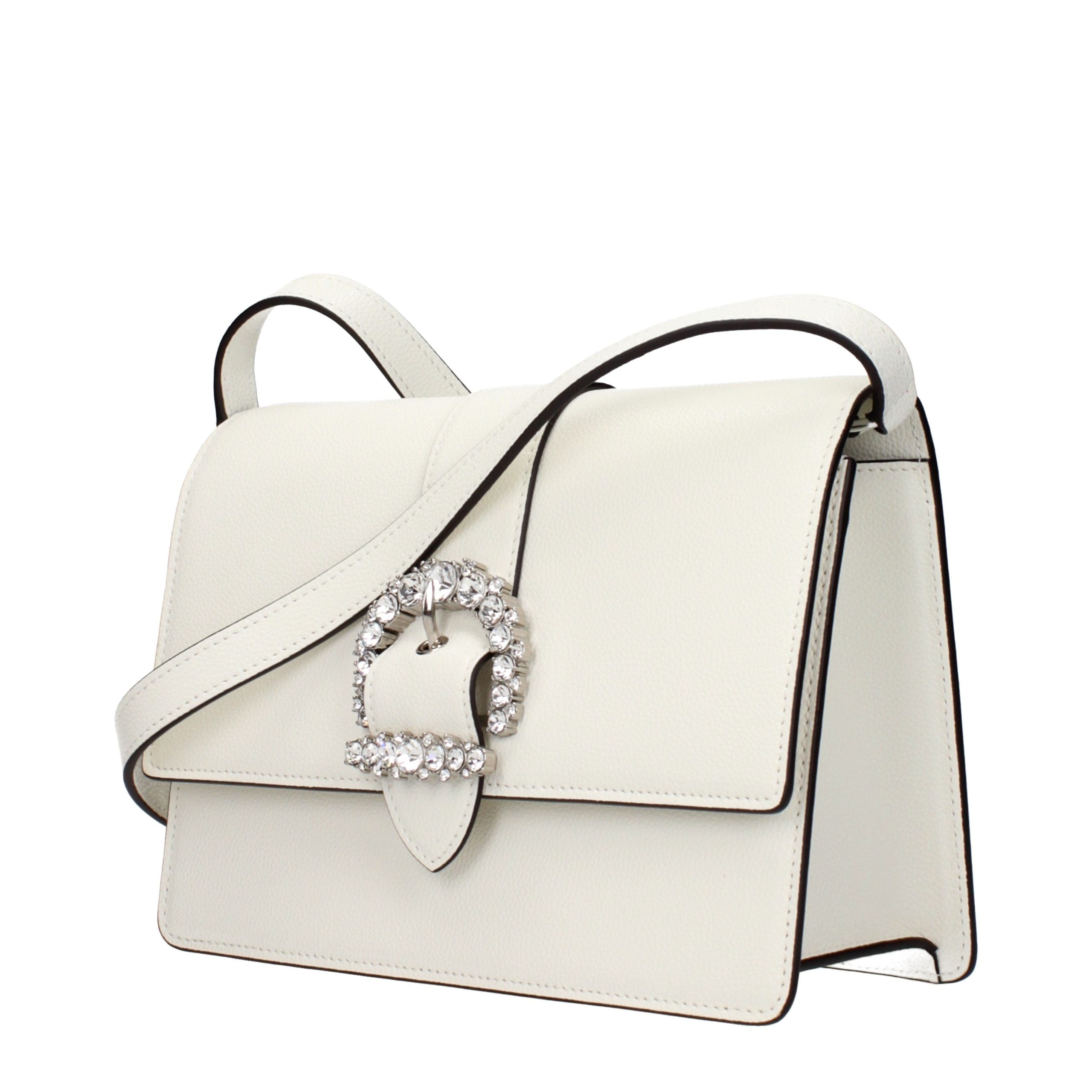 Jimmy Choo White Leather Crossbody Bag Jimmy Choo
