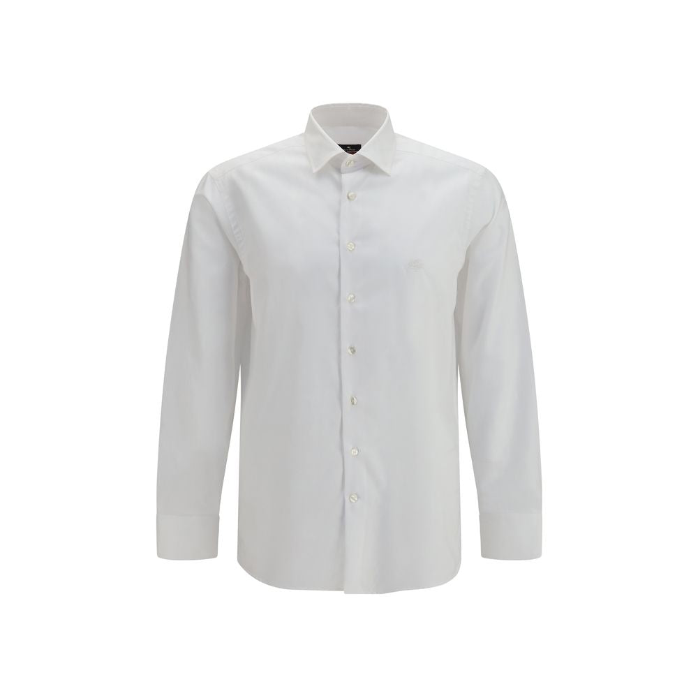 Etro White Cotton Dress Shirt Etro