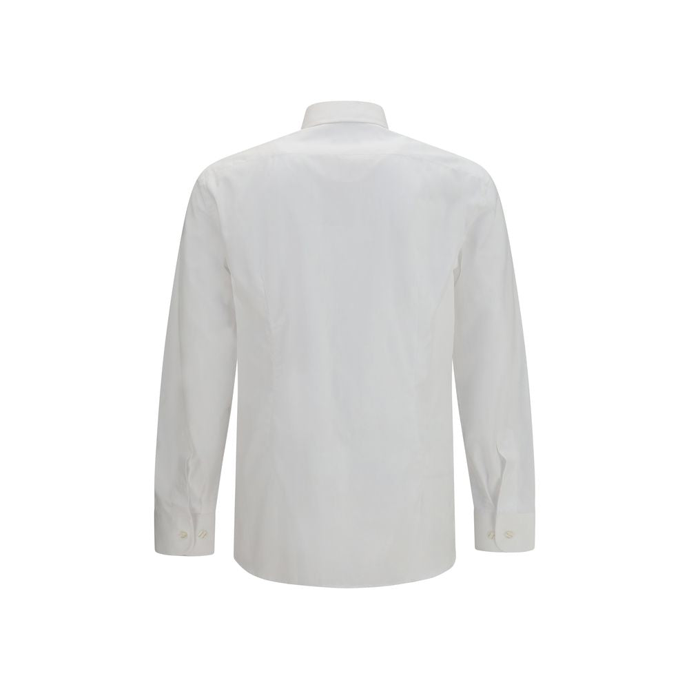 Etro White Cotton Dress Shirt Etro