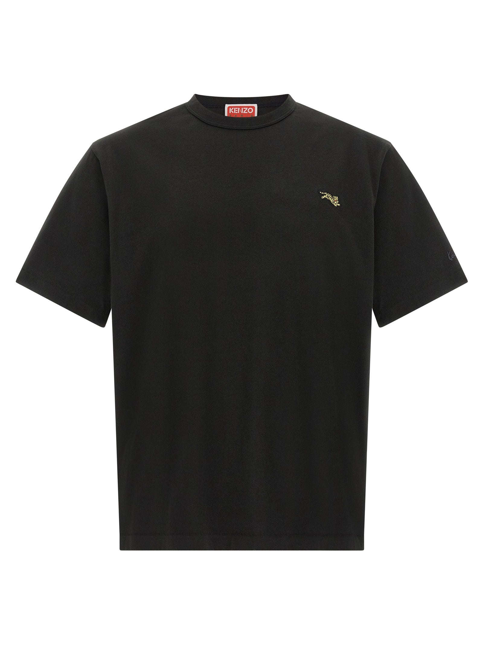Kenzo Black Cotton T-Shirt Kenzo