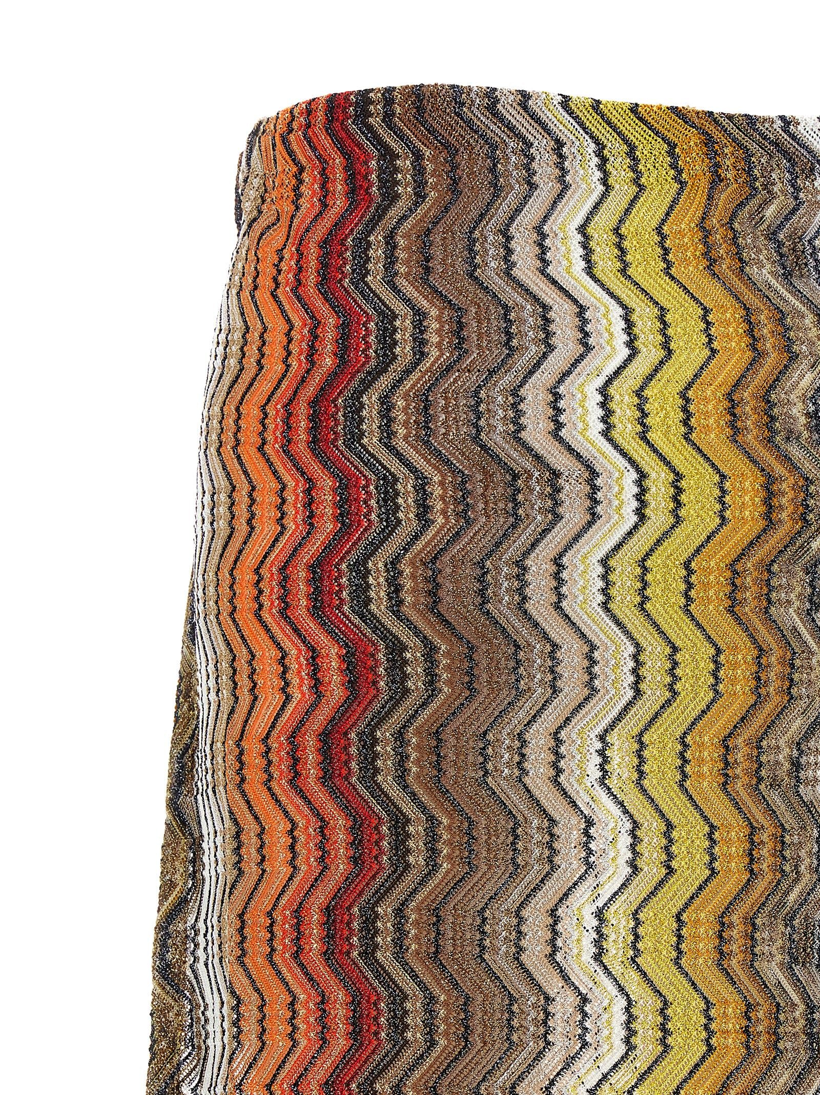 Missoni Multicolor Viscose Mini Skirt Missoni