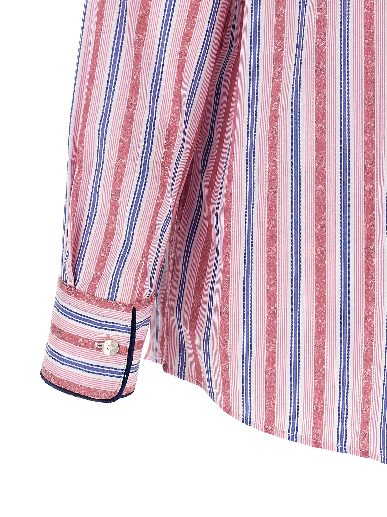 Etro Multicolor Cotton Blouse Etro