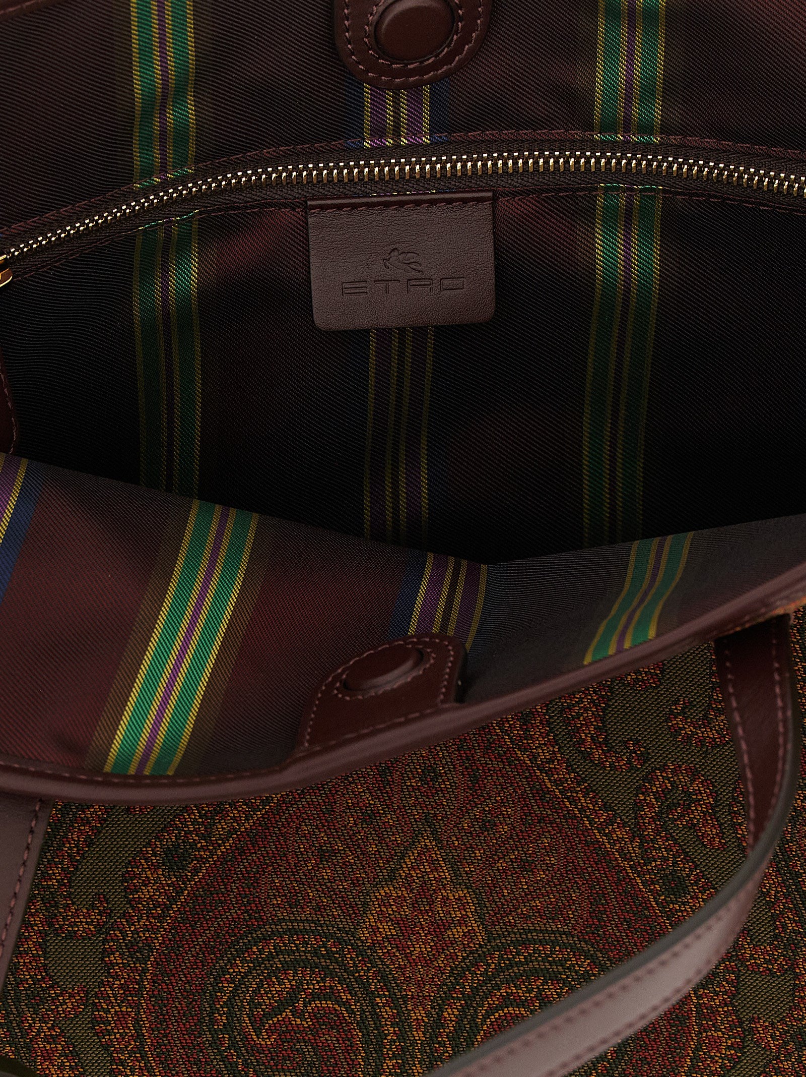 Etro Multicolor Polyester Tote Bag Etro