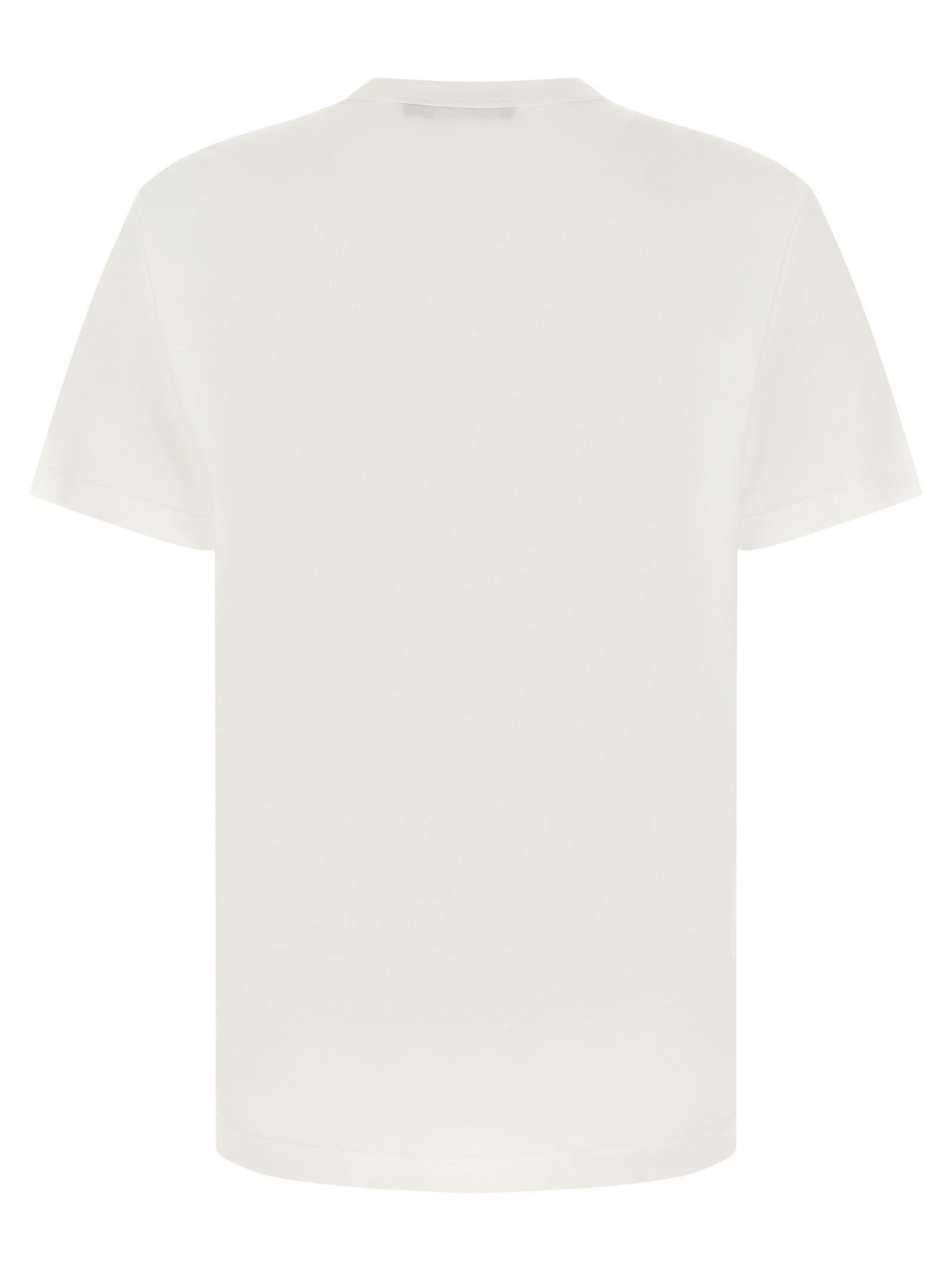 Dolce & Gabbana White Cotton T-Shirt Dolce & Gabbana