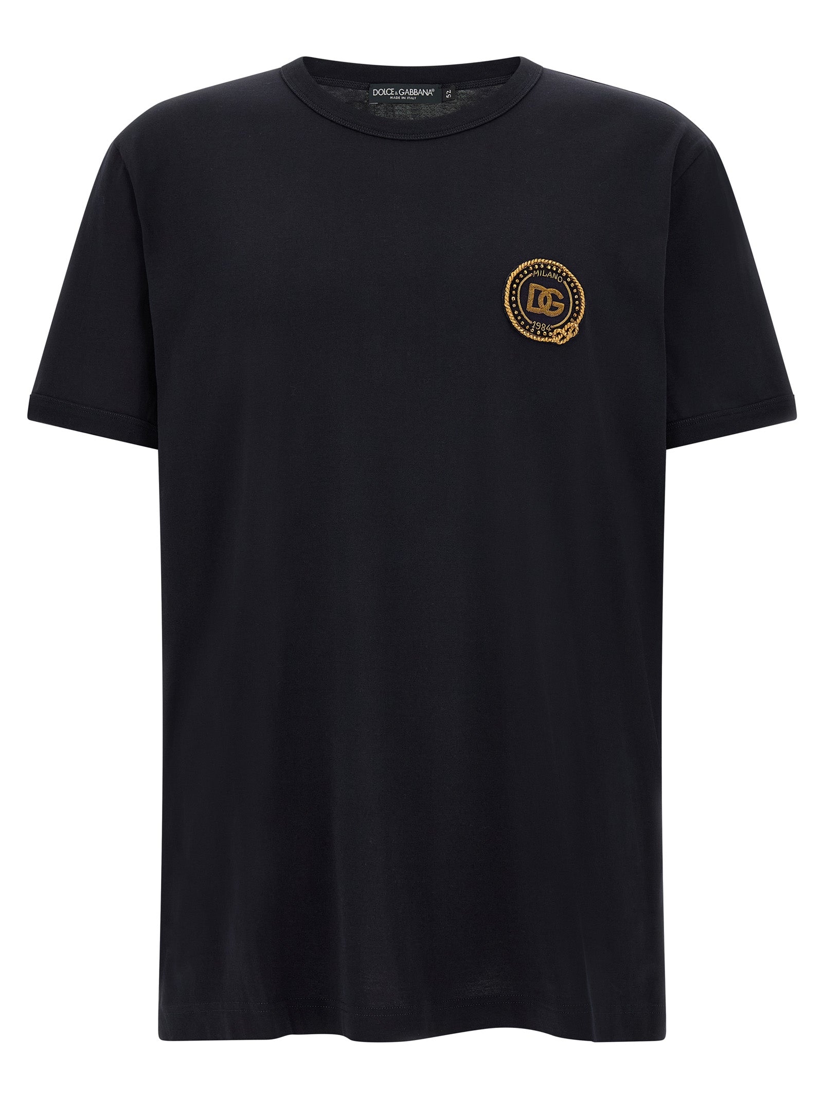 Dolce & Gabbana Blue Cotton T-Shirt Dolce & Gabbana