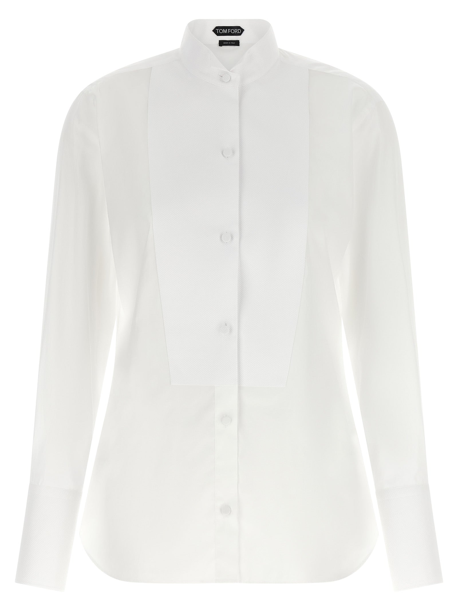 Tom Ford White Cotton Blouse Tom Ford