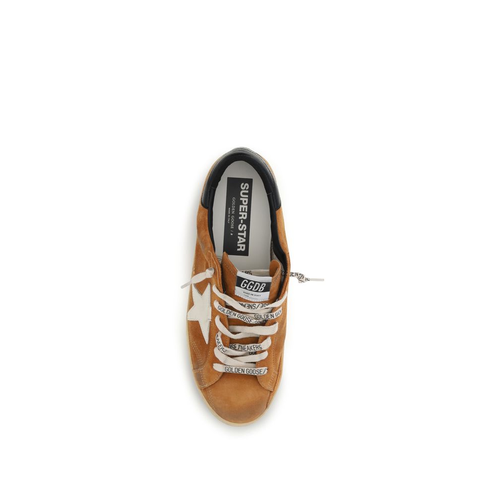 Golden Goose Brown Calf Leather Bos Taurus Low Top Sneakers Golden Goose