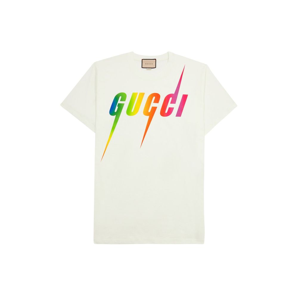 Gucci White Cotton T-Shirt Gucci