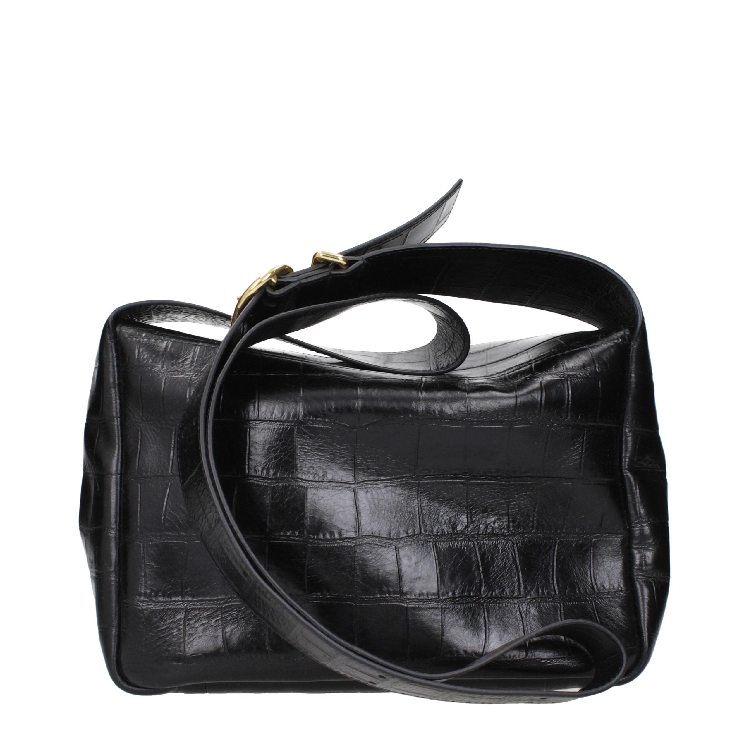 Jil Sander Black Leather Crossbody Bag Jil Sander