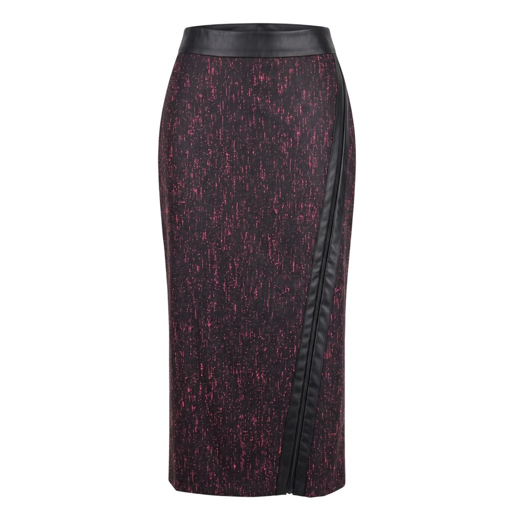Trussardi Black Wool Women Skirt Trussardi