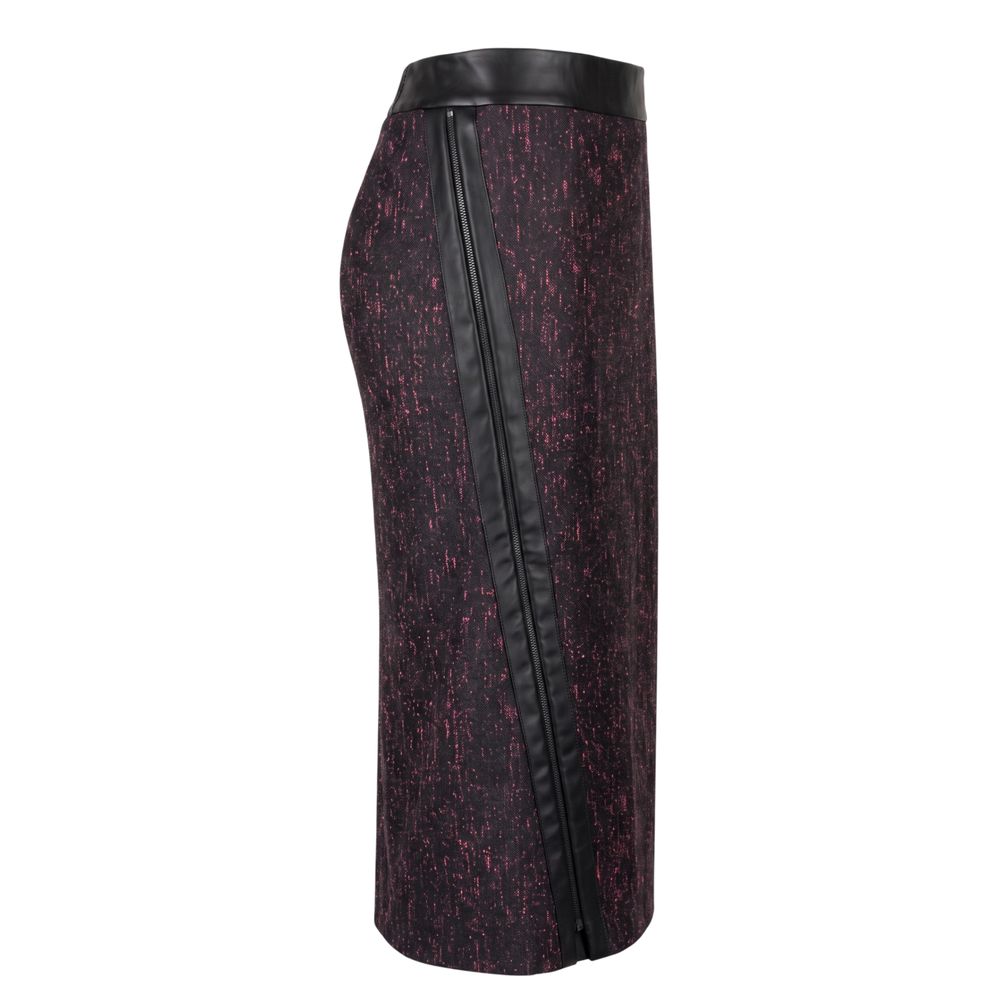 Trussardi Black Wool Women Skirt Trussardi