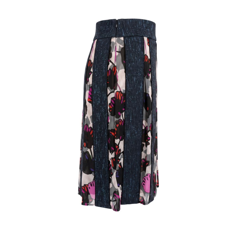 Trussardi Black Wool Women Skirt Trussardi