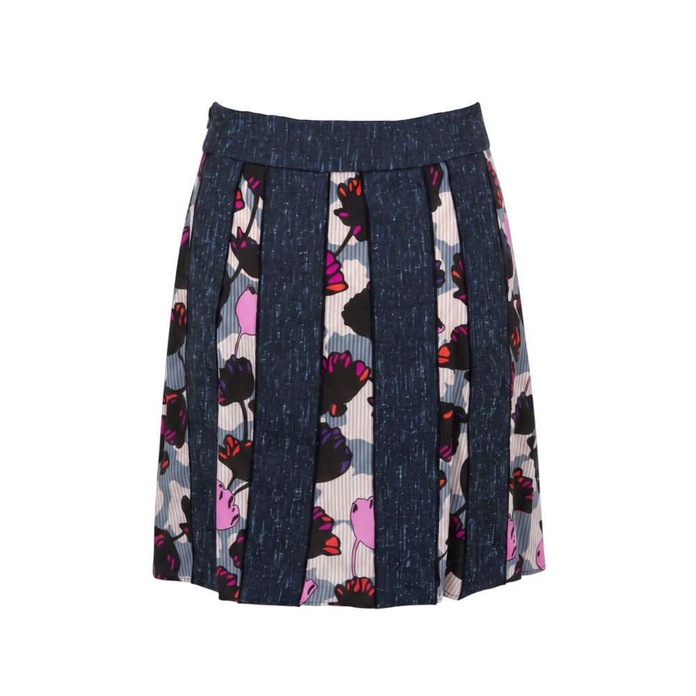 Trussardi Black Wool Women Skirt Trussardi