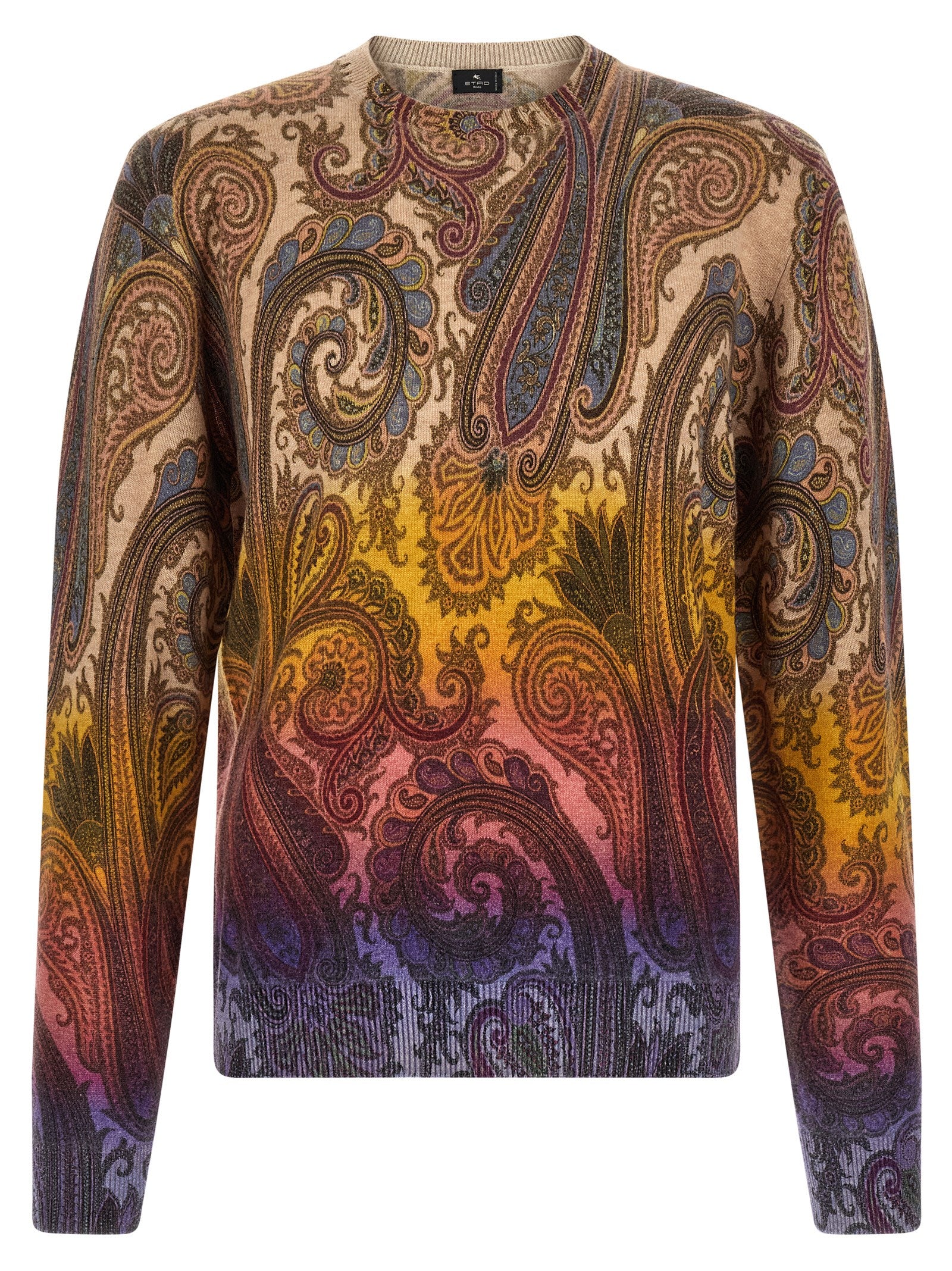 Etro Multicolor Wool Cardigan Etro