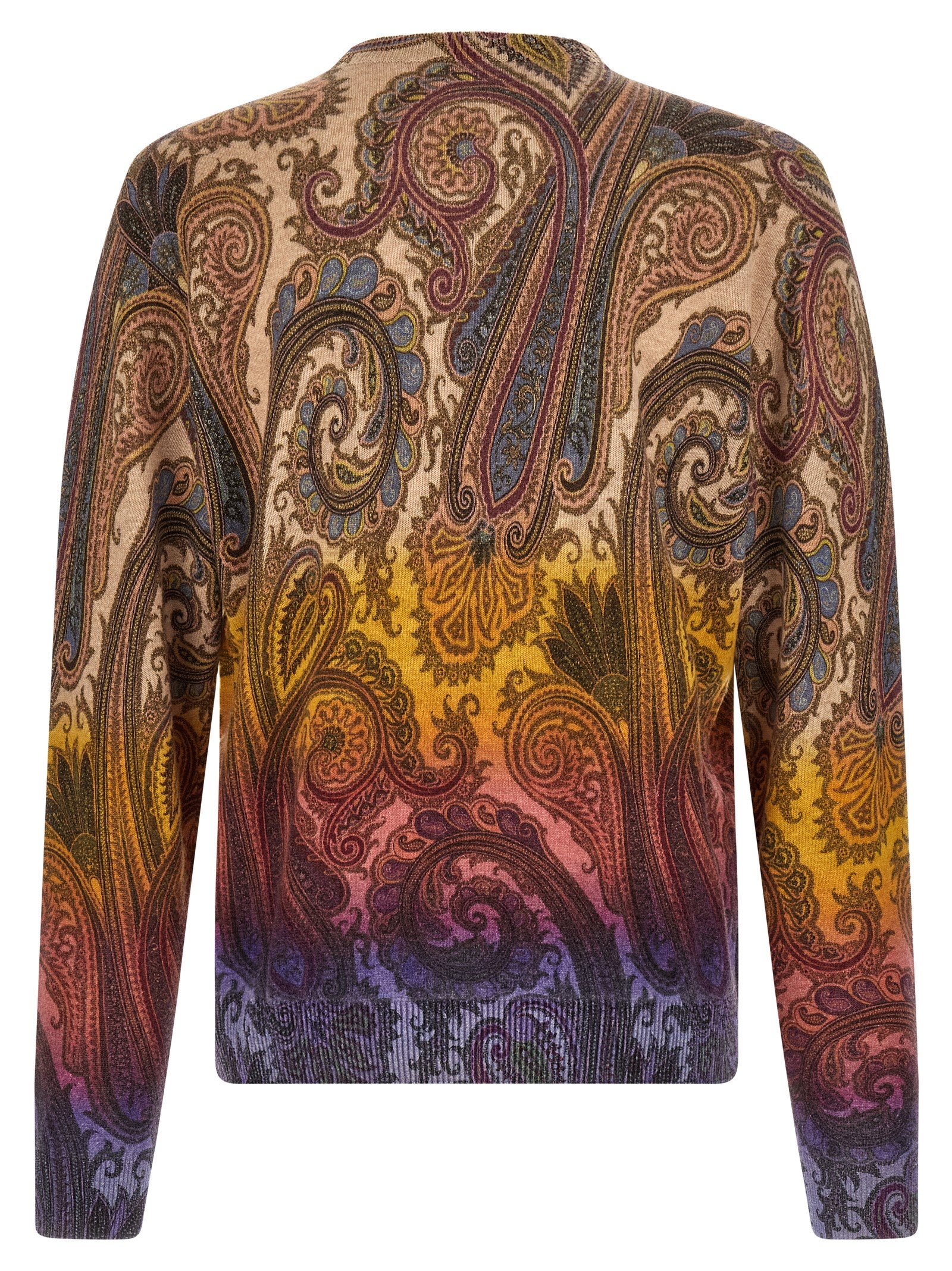 Etro Multicolor Wool Cardigan Etro