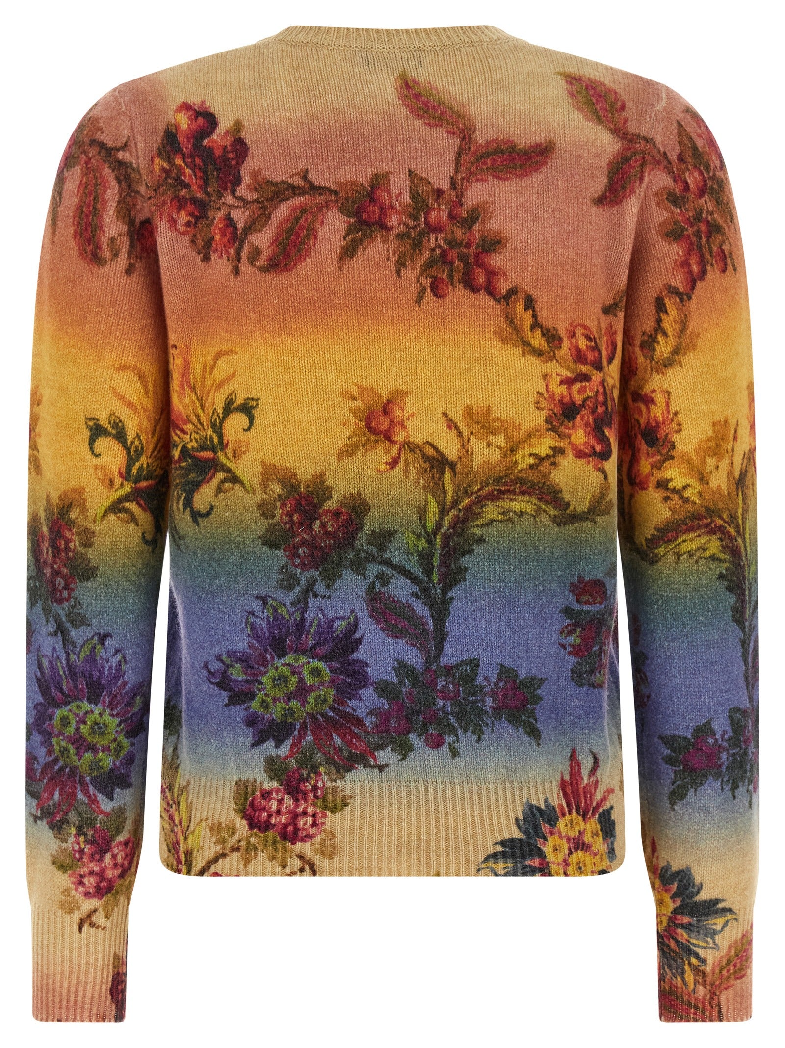 Etro Multicolor Wool Cardigan Etro