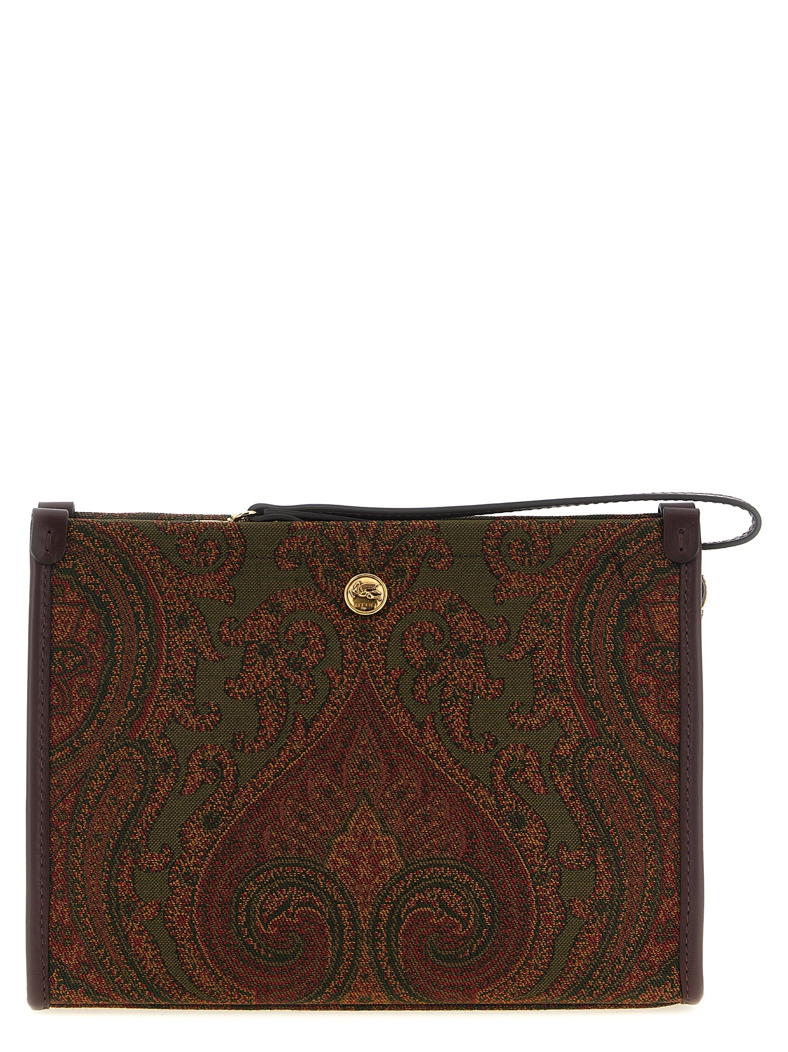 Etro Multicolor Polyester Clutch Bag Etro