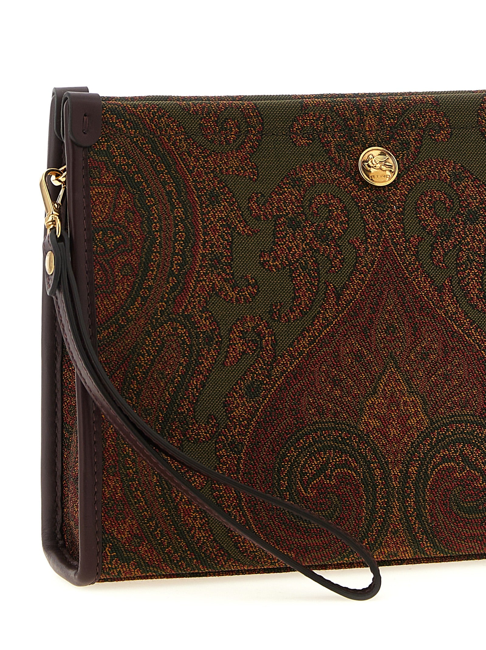Etro Multicolor Polyester Clutch Bag Etro