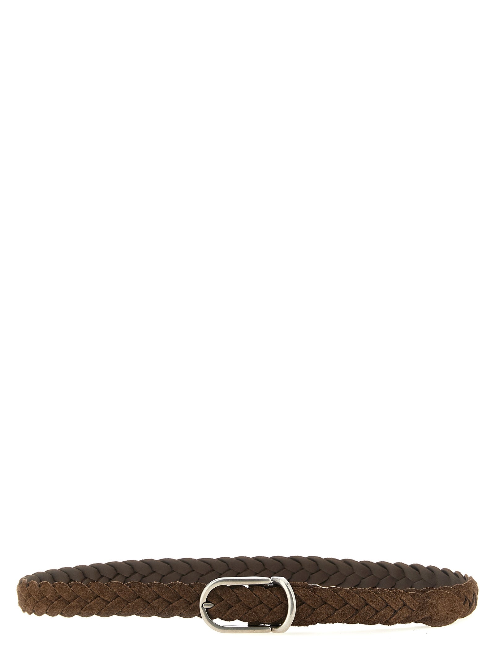 Brunello Cucinelli Brown Calfskin Belt Brunello Cucinelli