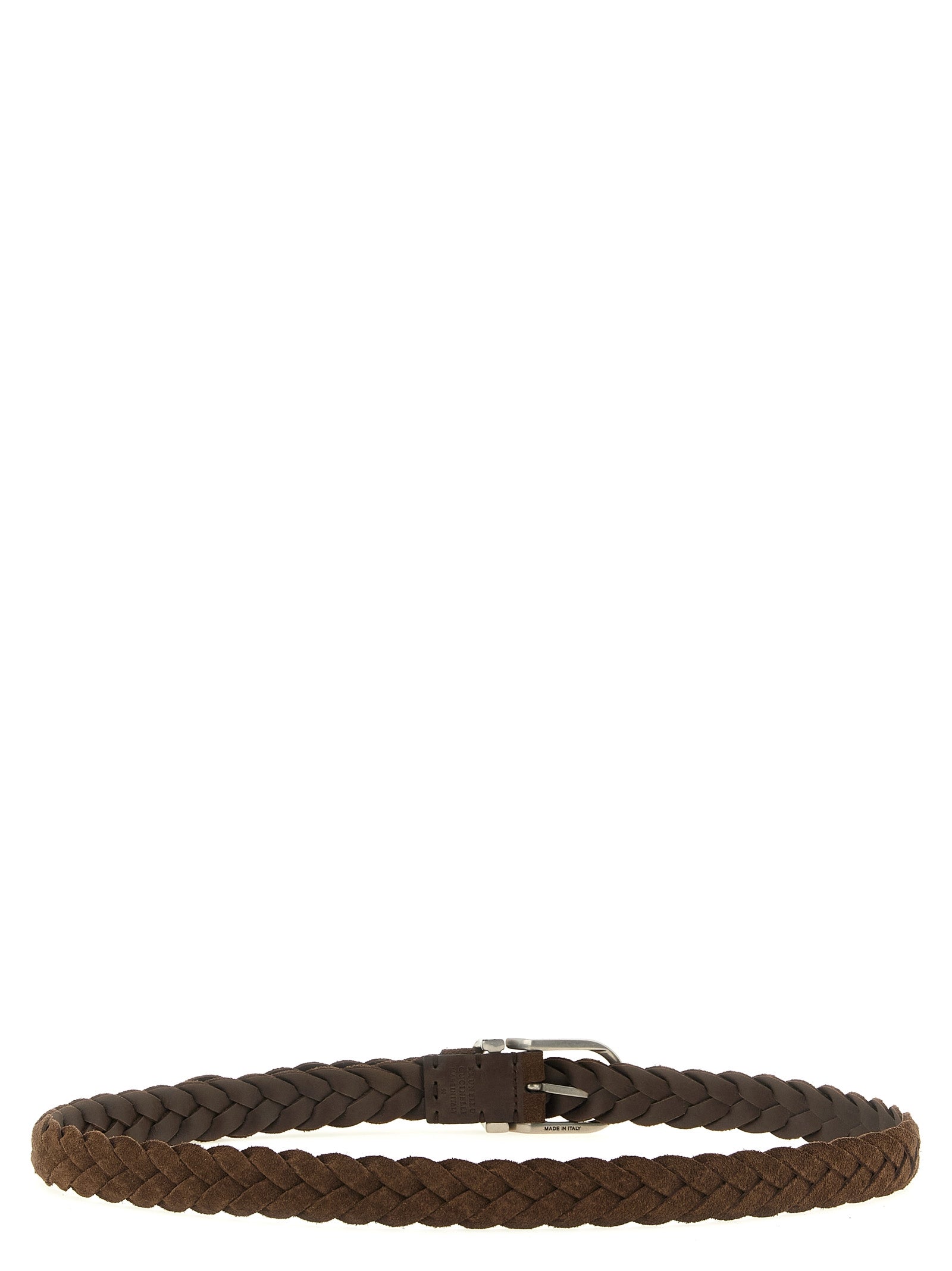 Brunello Cucinelli Brown Calfskin Belt Brunello Cucinelli