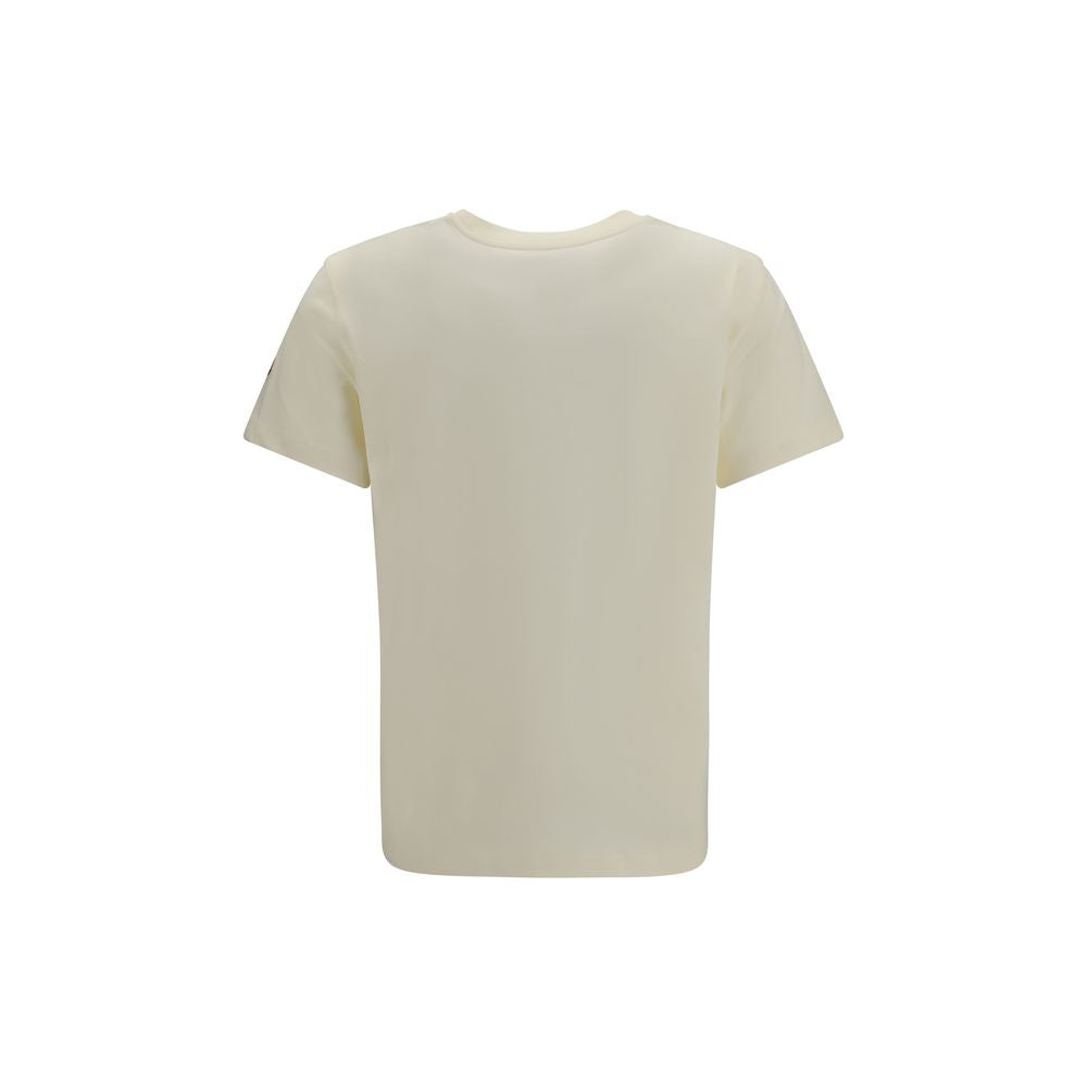 Moncler Beige Cotton T-Shirt Moncler