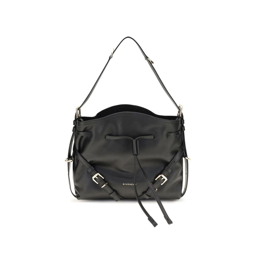 Givenchy Black Calf Leather Bos Taurus Backet Bag Givenchy