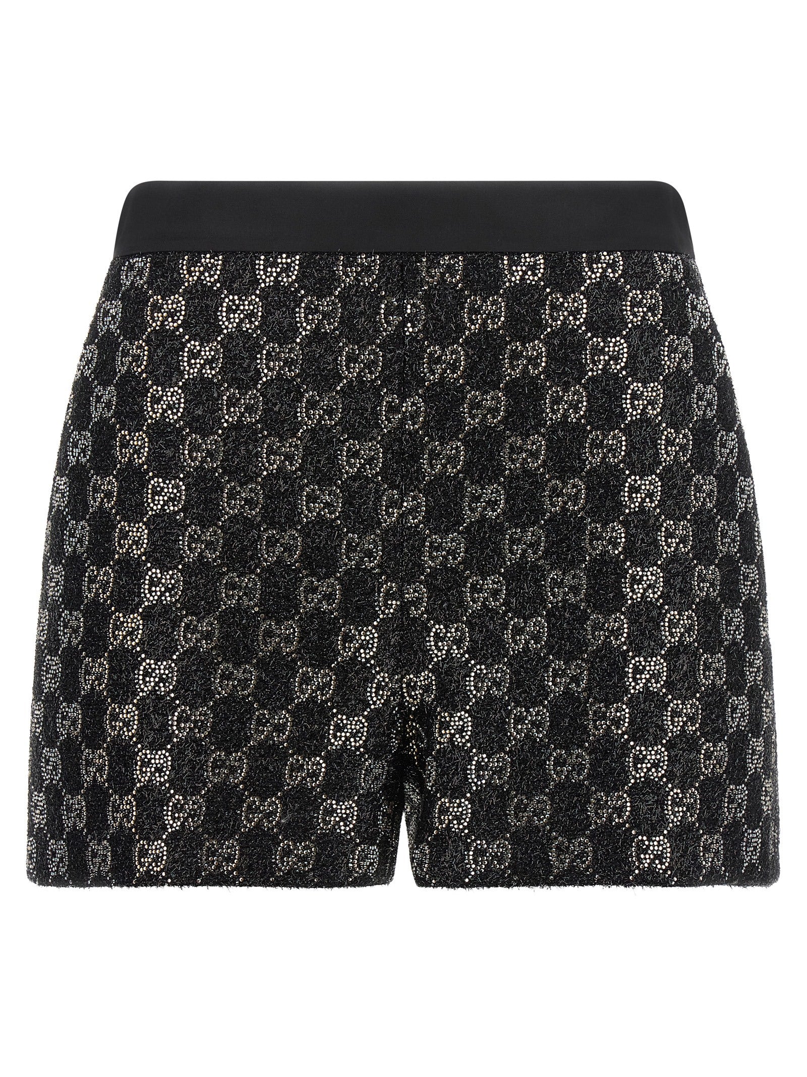 Gucci Black Viscose Bermuda Shorts Gucci