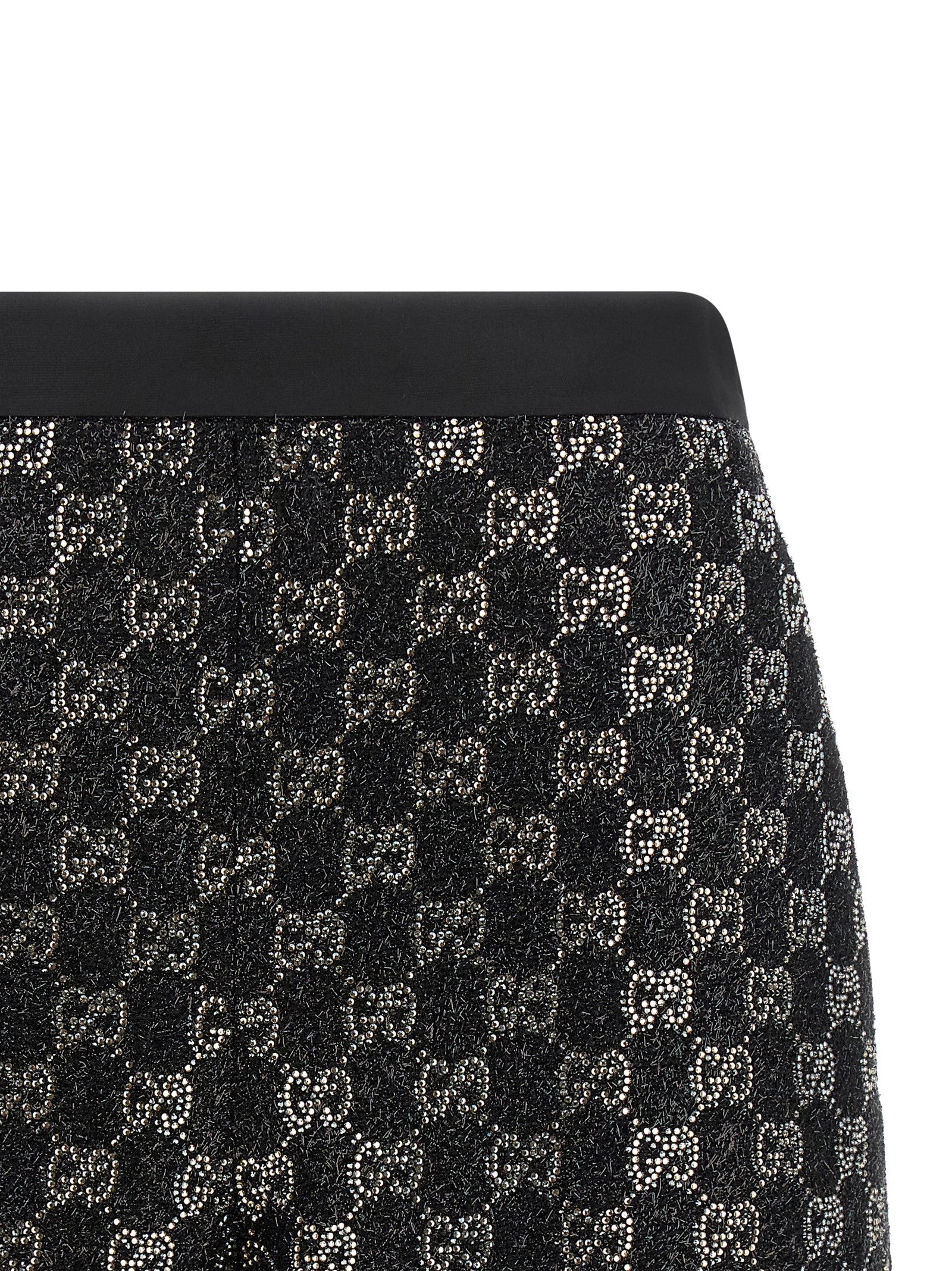 Gucci Black Viscose Bermuda Shorts Gucci