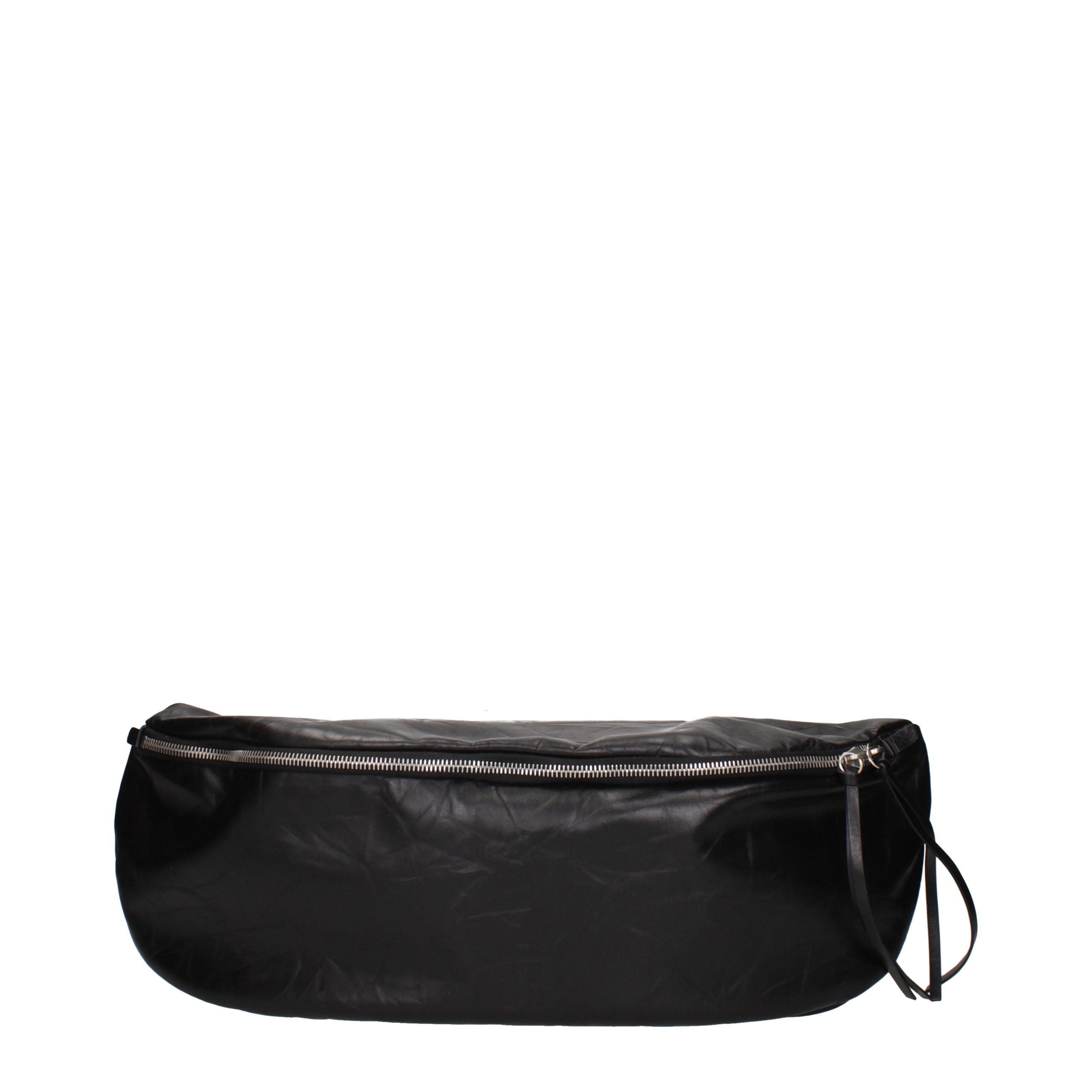 Jil Sander Black Leather Backpack Jil Sander