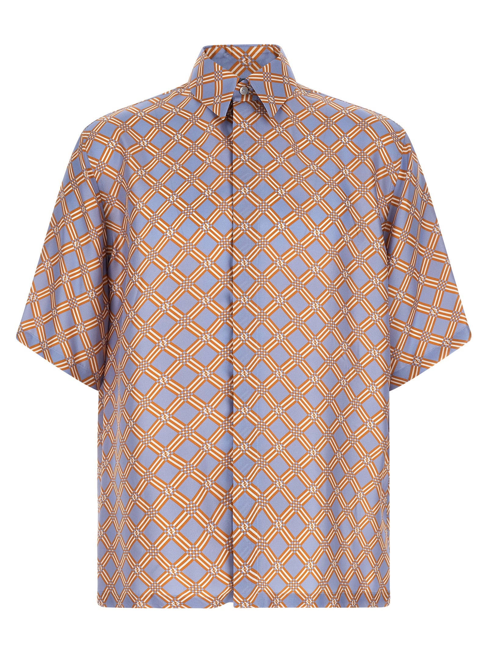 Fendi Multicolor Silk Blouse Fendi