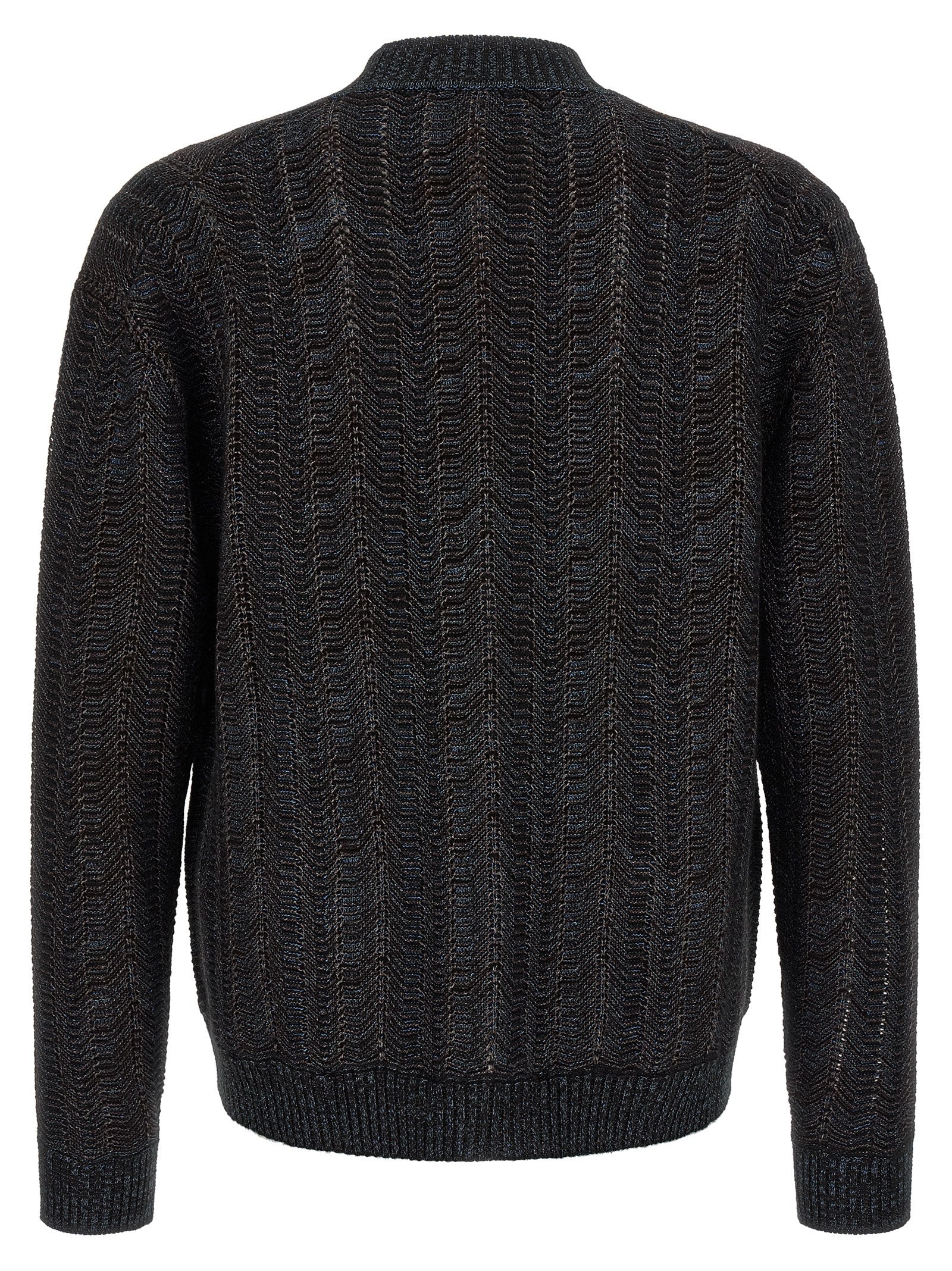 Missoni Blue Viscose Cardigan Missoni