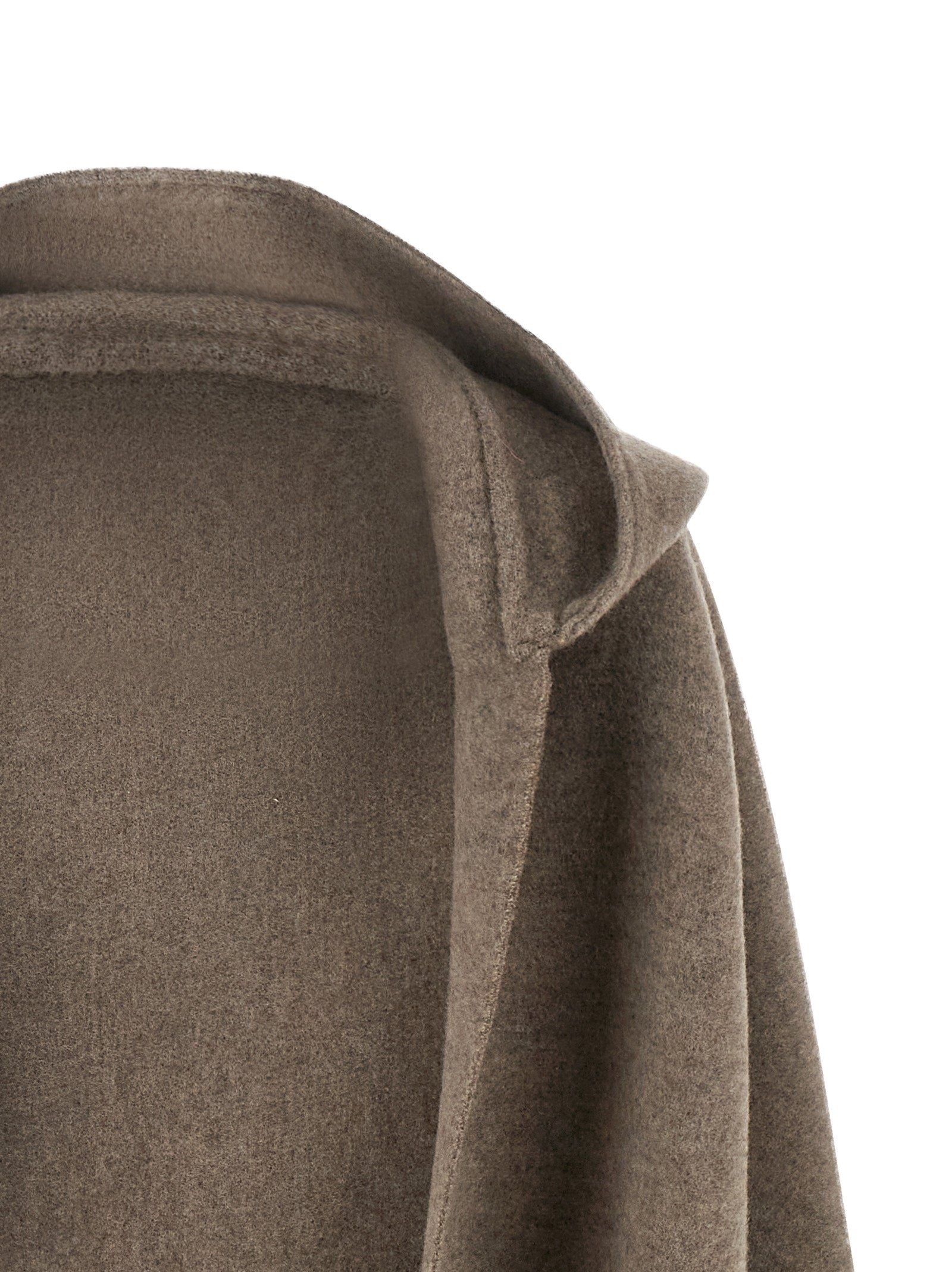 Brunello Cucinelli Brown Wool Scarf Brunello Cucinelli