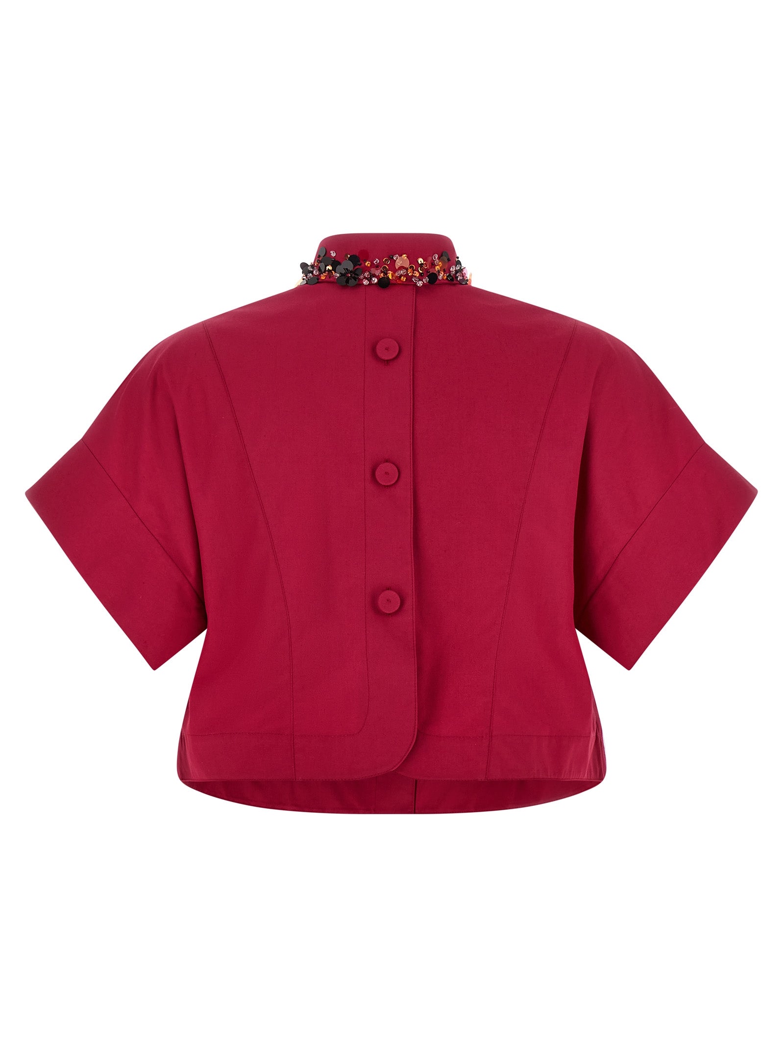Fendi Multicolor Cotton Blouse Fendi