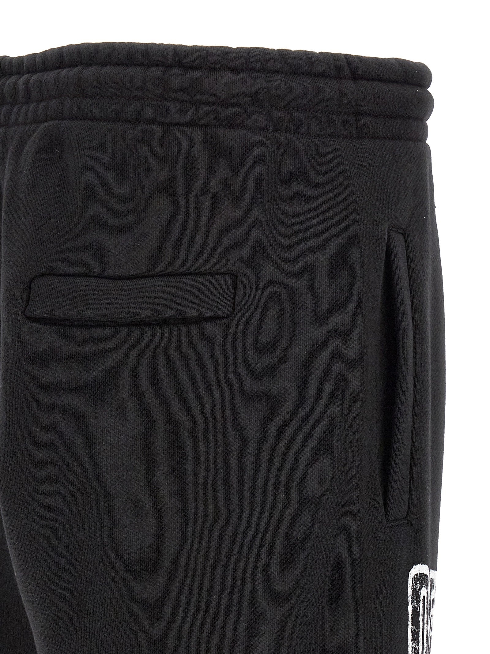 Off-White Black Cotton Joggers (Workout Pants) Off-White