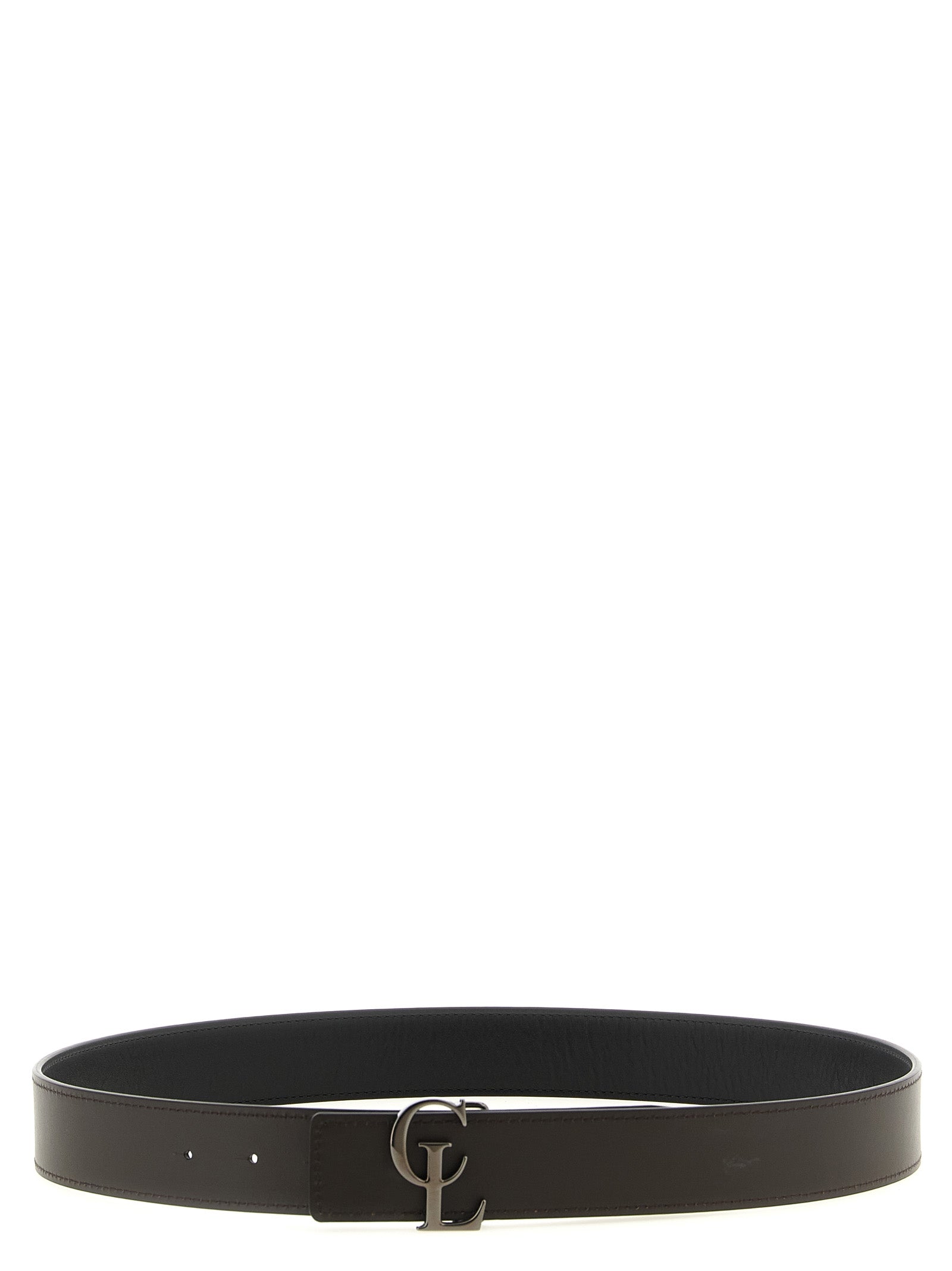 Christian Louboutin Multicolor Calfskin Regular Belt Christian Louboutin