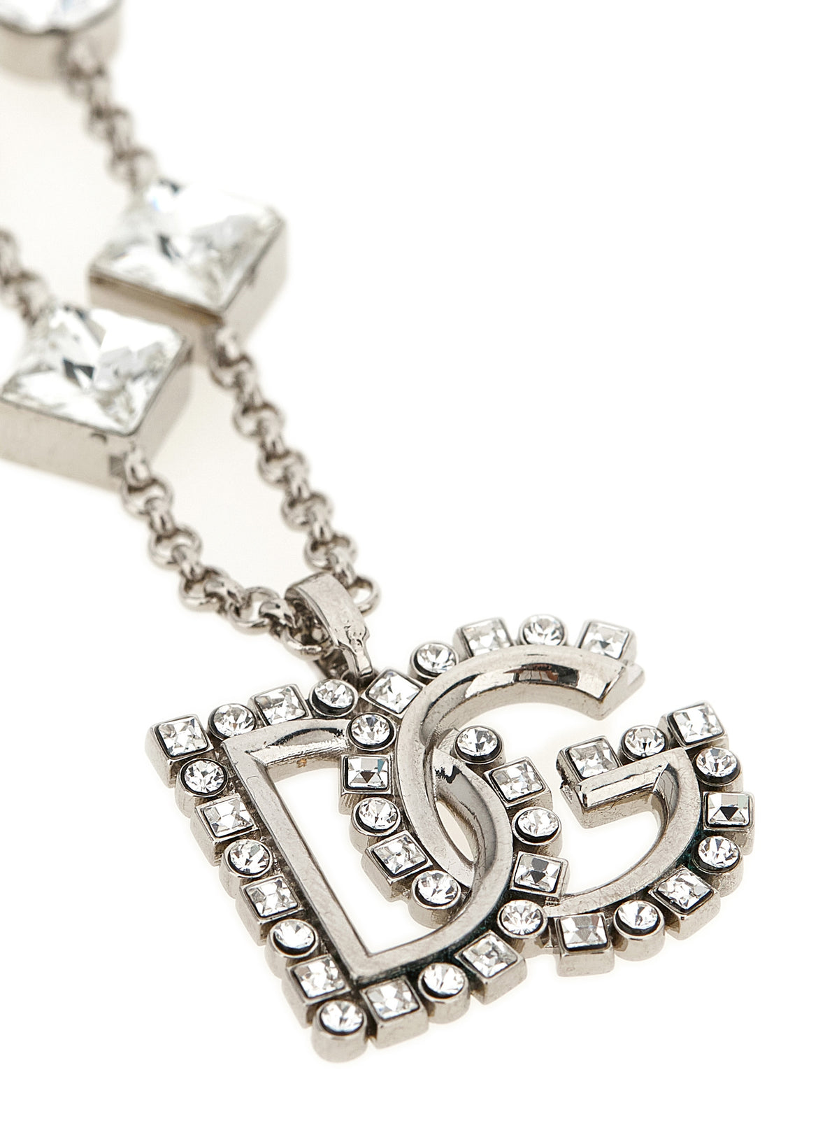 Dolce & Gabbana Silver Brass Necklace Dolce & Gabbana
