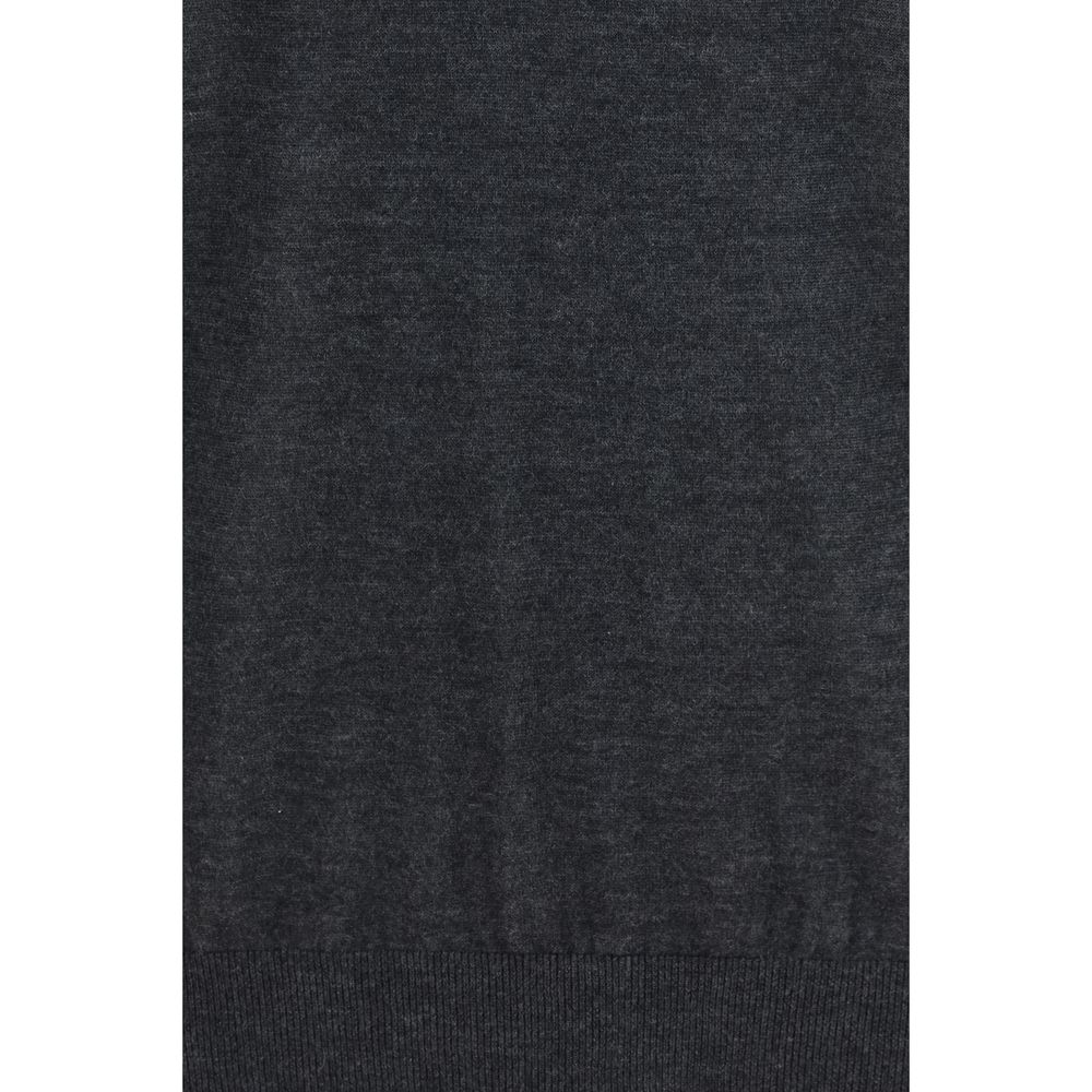 Giorgio Armani Gray Cashmere Turtleneck Giorgio Armani