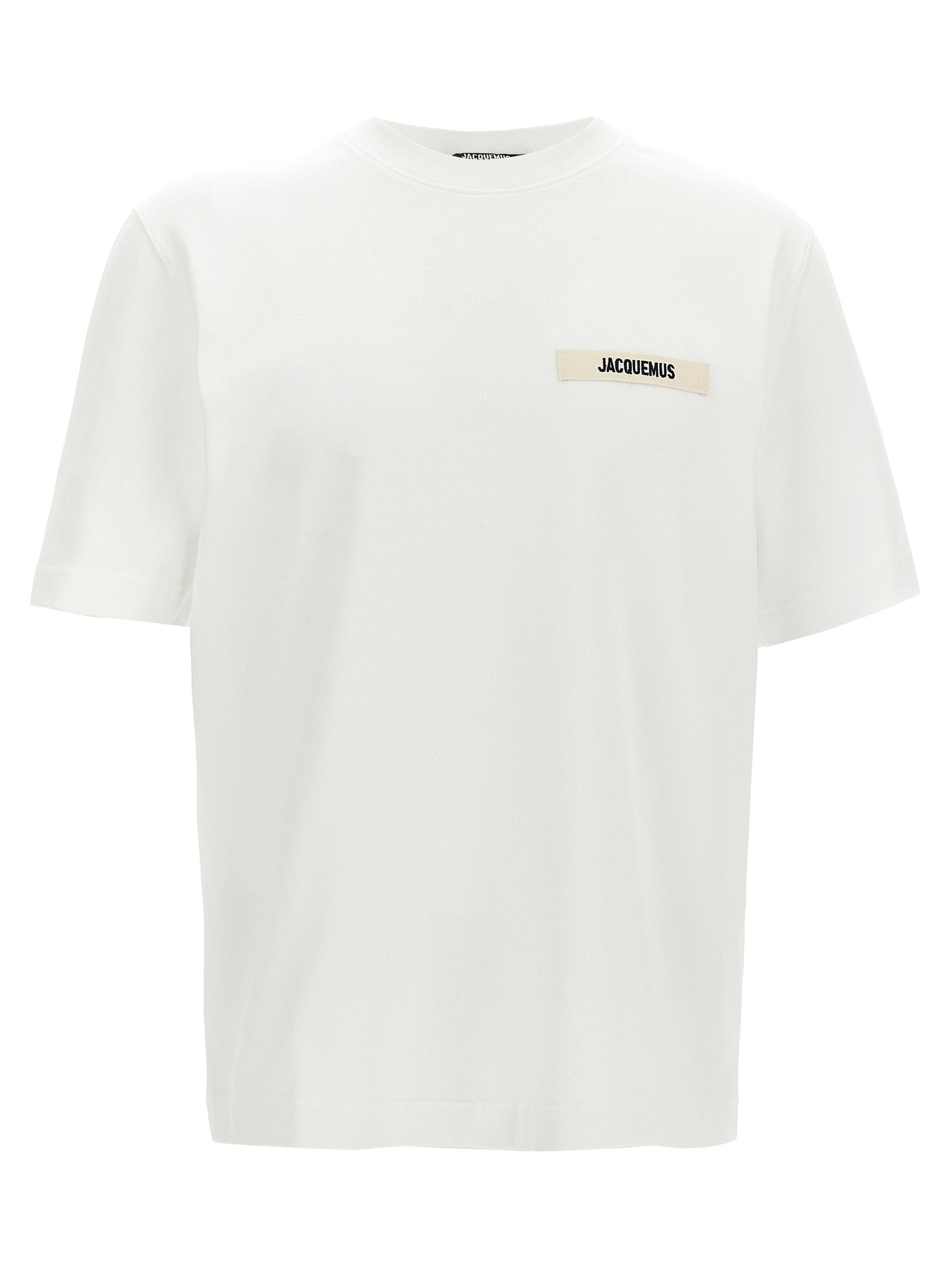 Jacquemus White Cotton T-Shirt Jacquemus