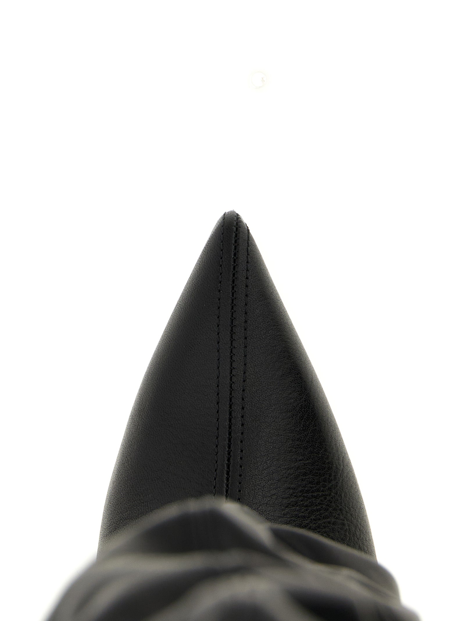 Balmain Black Calfskin Over The Knee Balmain
