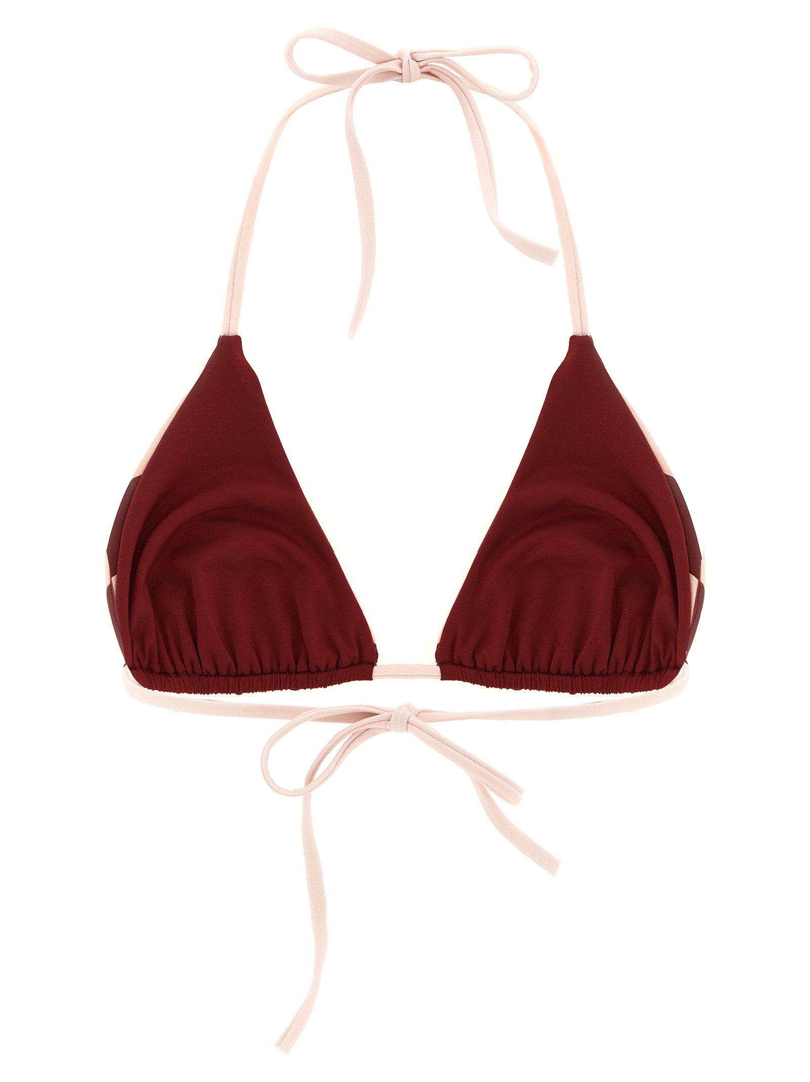 Fendi Bordeaux Polyester Bikini Fendi