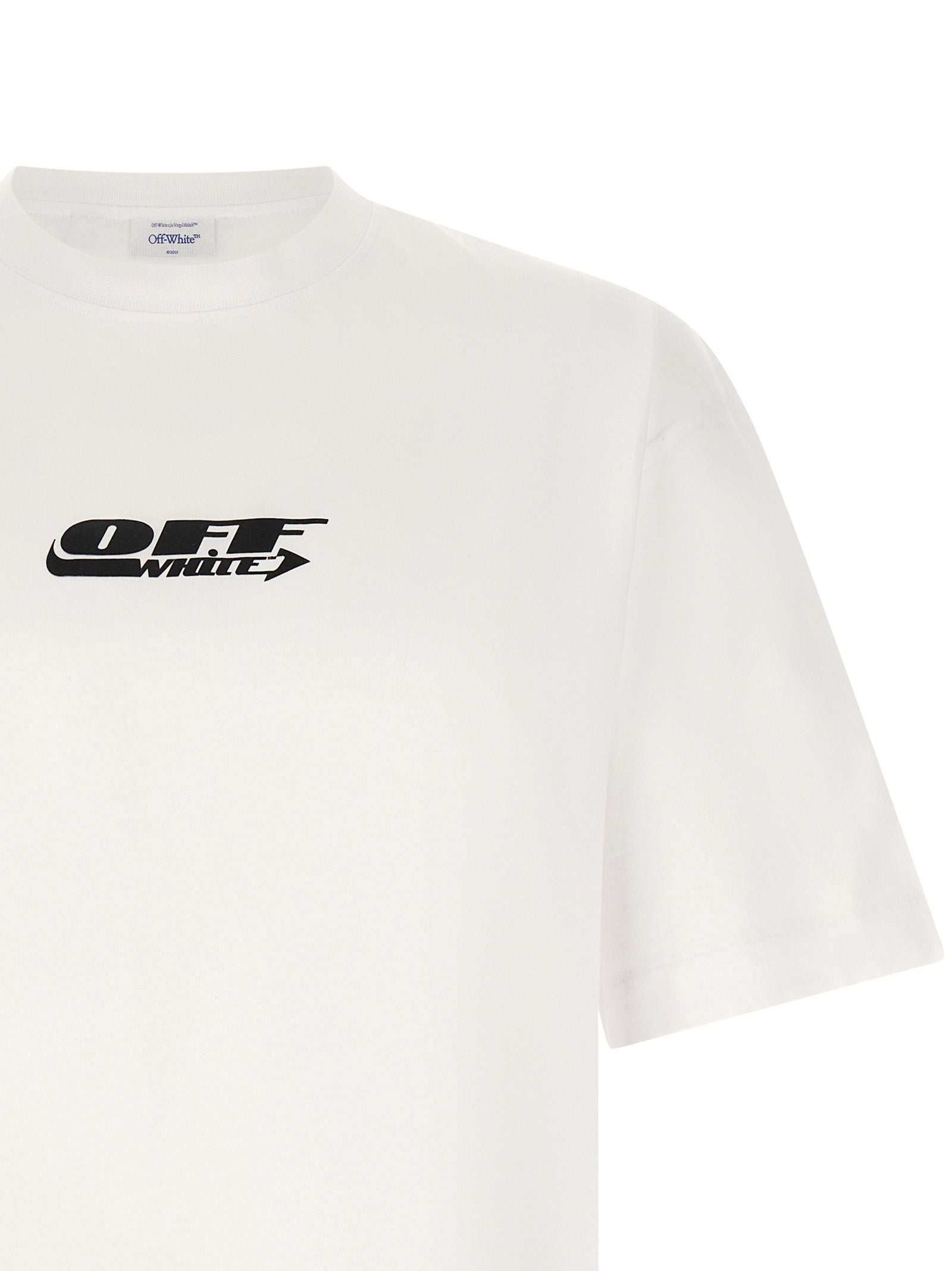Off-White White Cotton Sportswear Off-White
