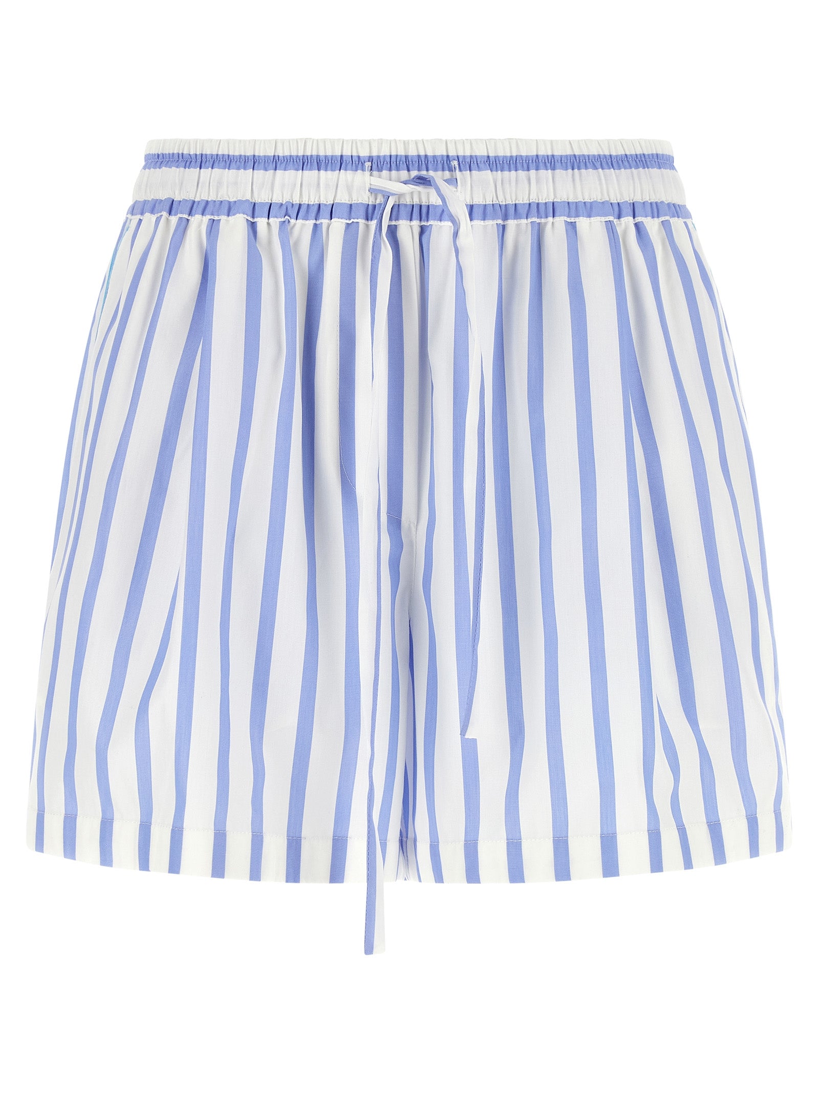 Dolce & Gabbana Blue Cotton Bermuda Shorts Dolce & Gabbana