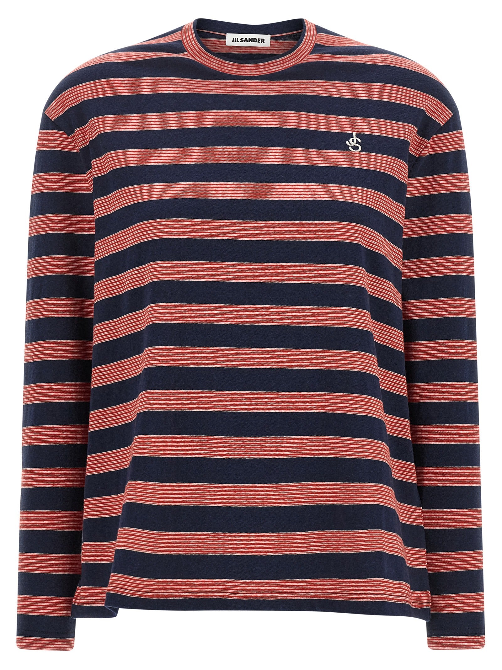 Jil Sander Multicolor Cotton Long Sleeve T-Shirt Jil Sander