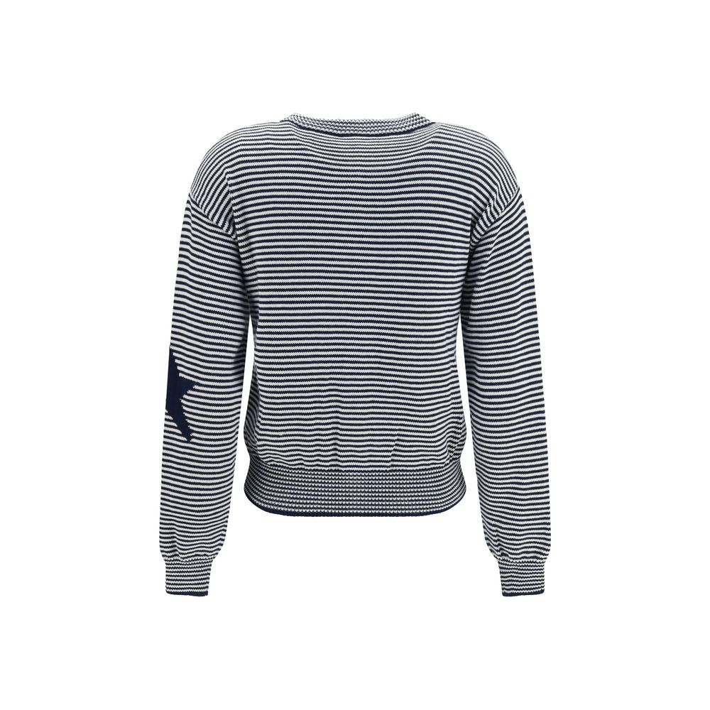 Max Mara Blue Cotton Cardigan Max Mara