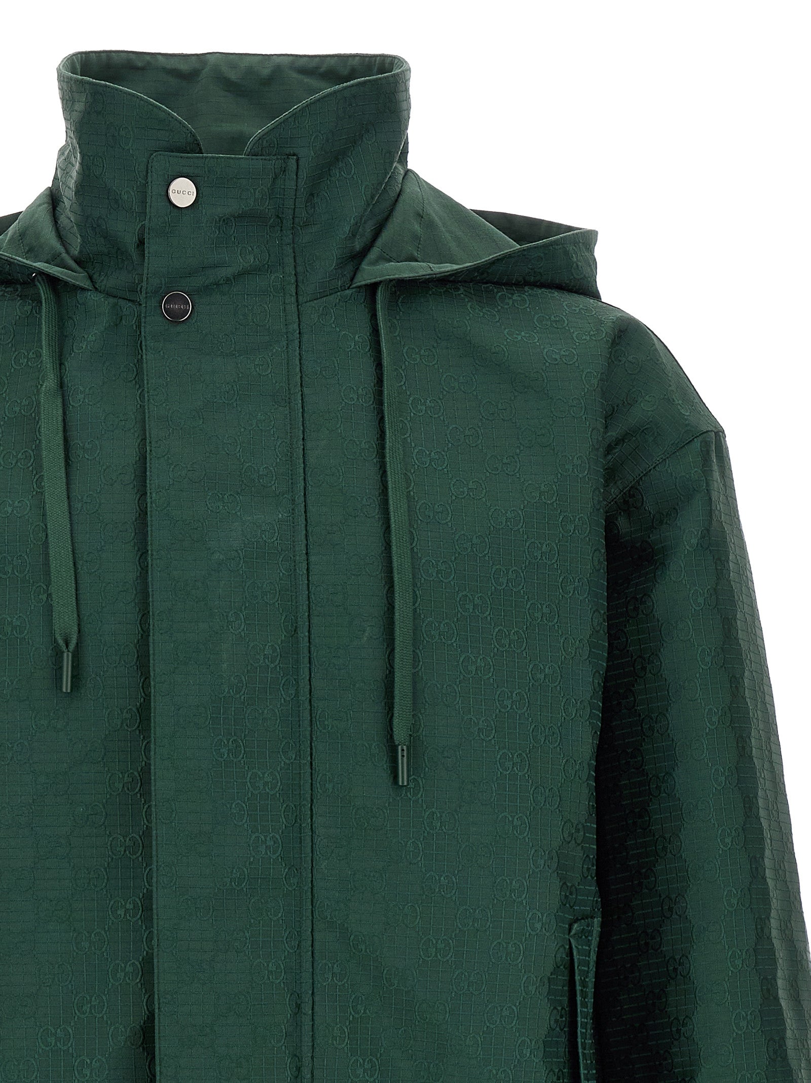 Gucci Bicolor Cotton Shell Jacket Gucci