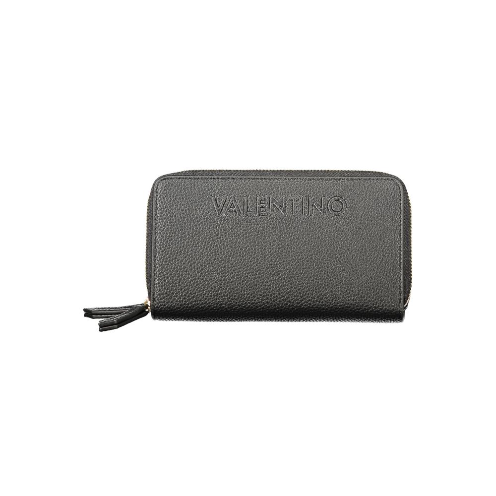 Mario Valentino Black Polyurethane Women's Wallet Mario Valentino
