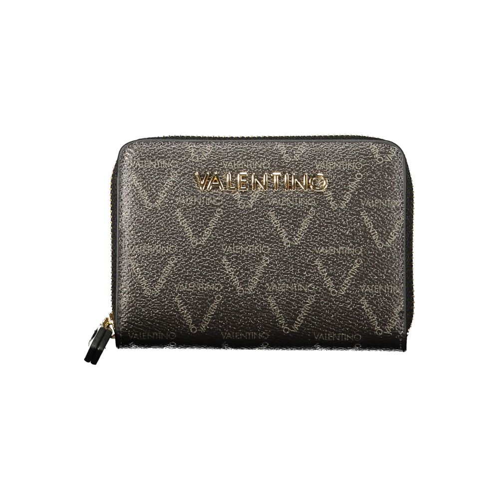 Mario Valentino Black Polyurethane Women's Wallet Mario Valentino