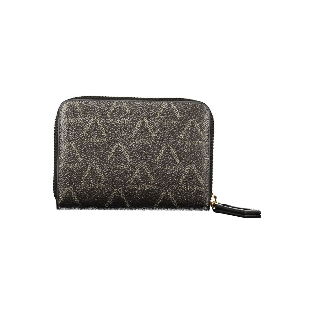 Mario Valentino Black Polyurethane Women's Wallet Mario Valentino